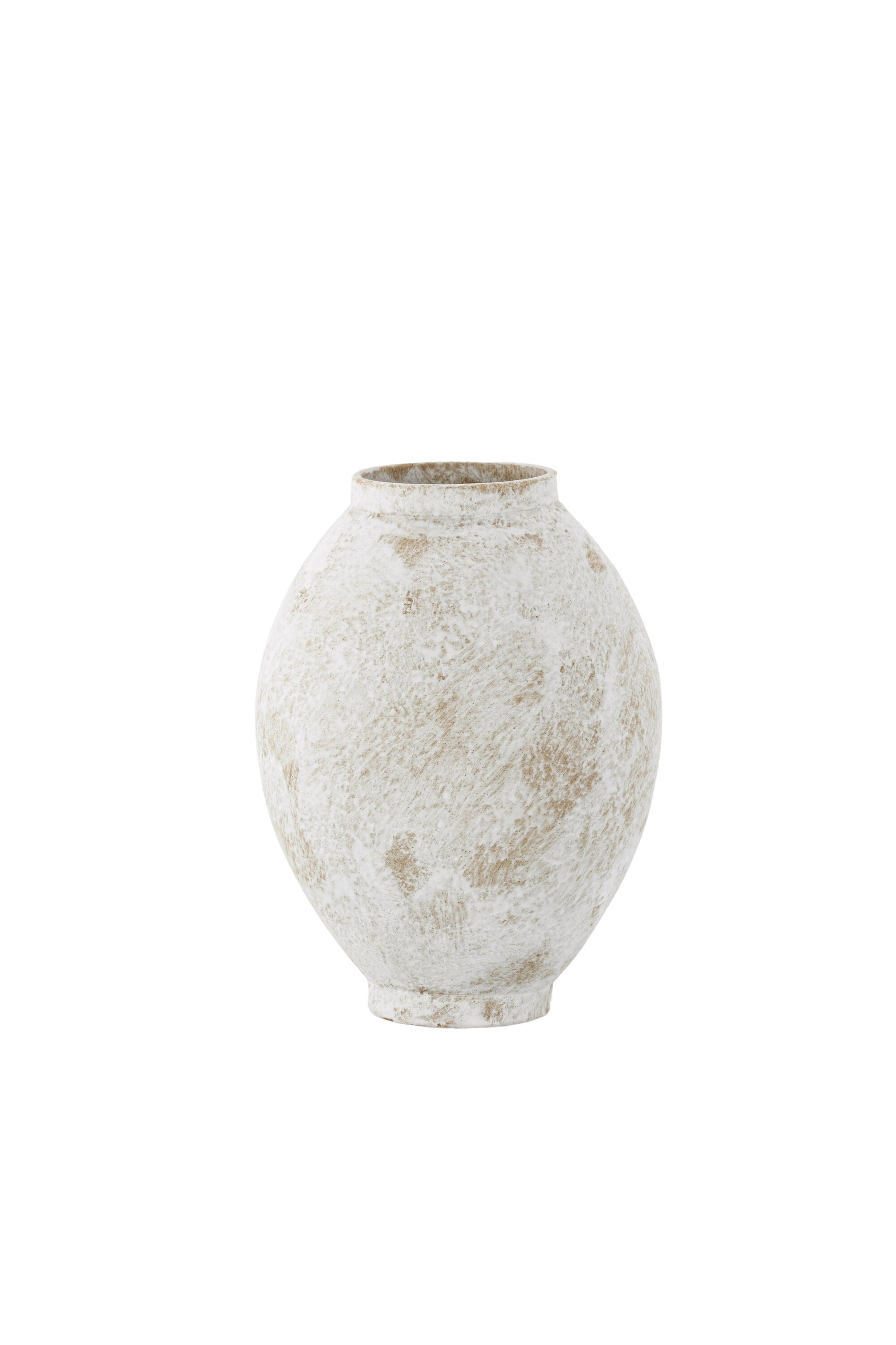 Globe Vase in Beige/Braun präsentiert im Onlineshop von KAQTU Design AG. Vase ist von Venture Home