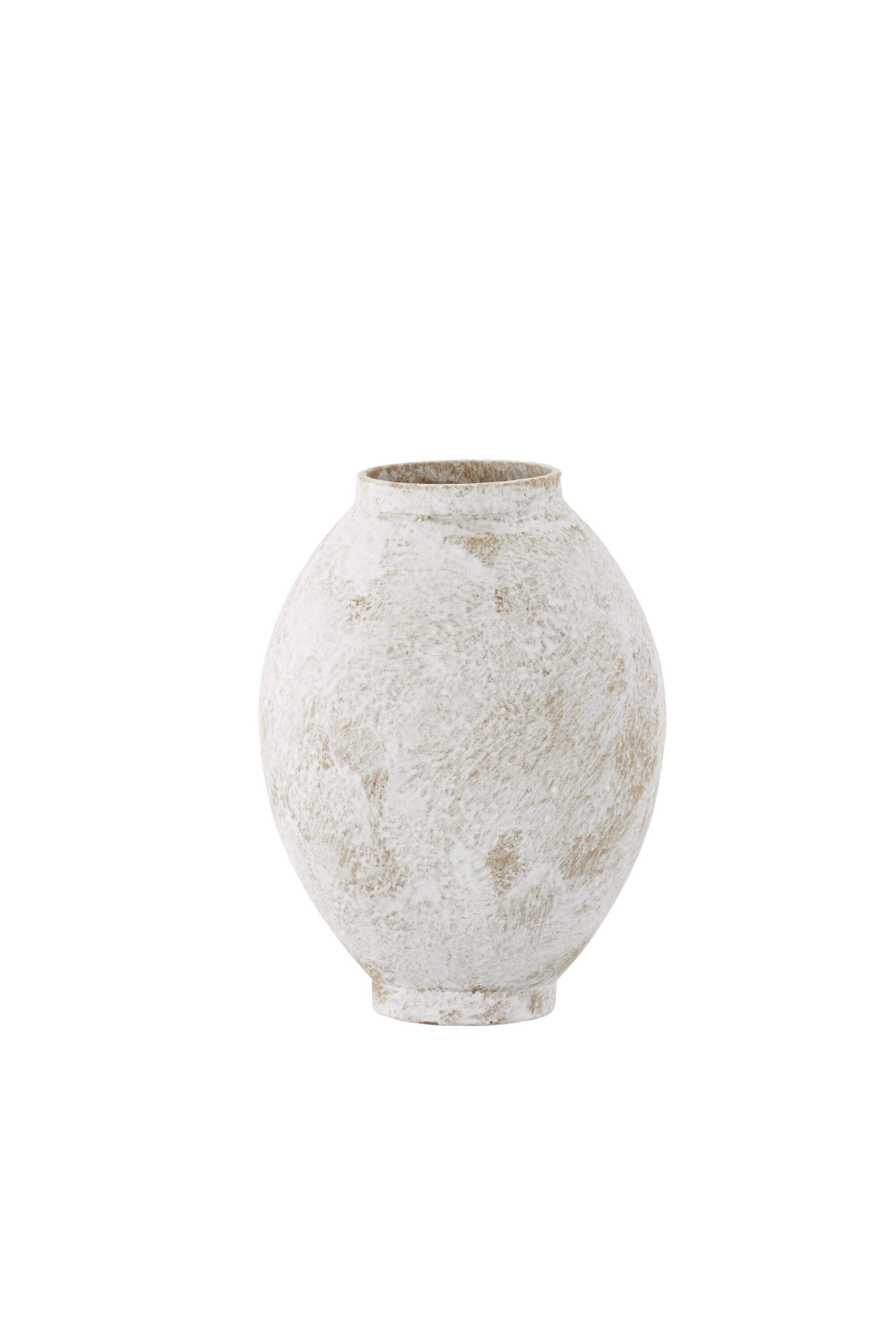 Globe Vase in Beige/Braun präsentiert im Onlineshop von KAQTU Design AG. Vase ist von Venture Home