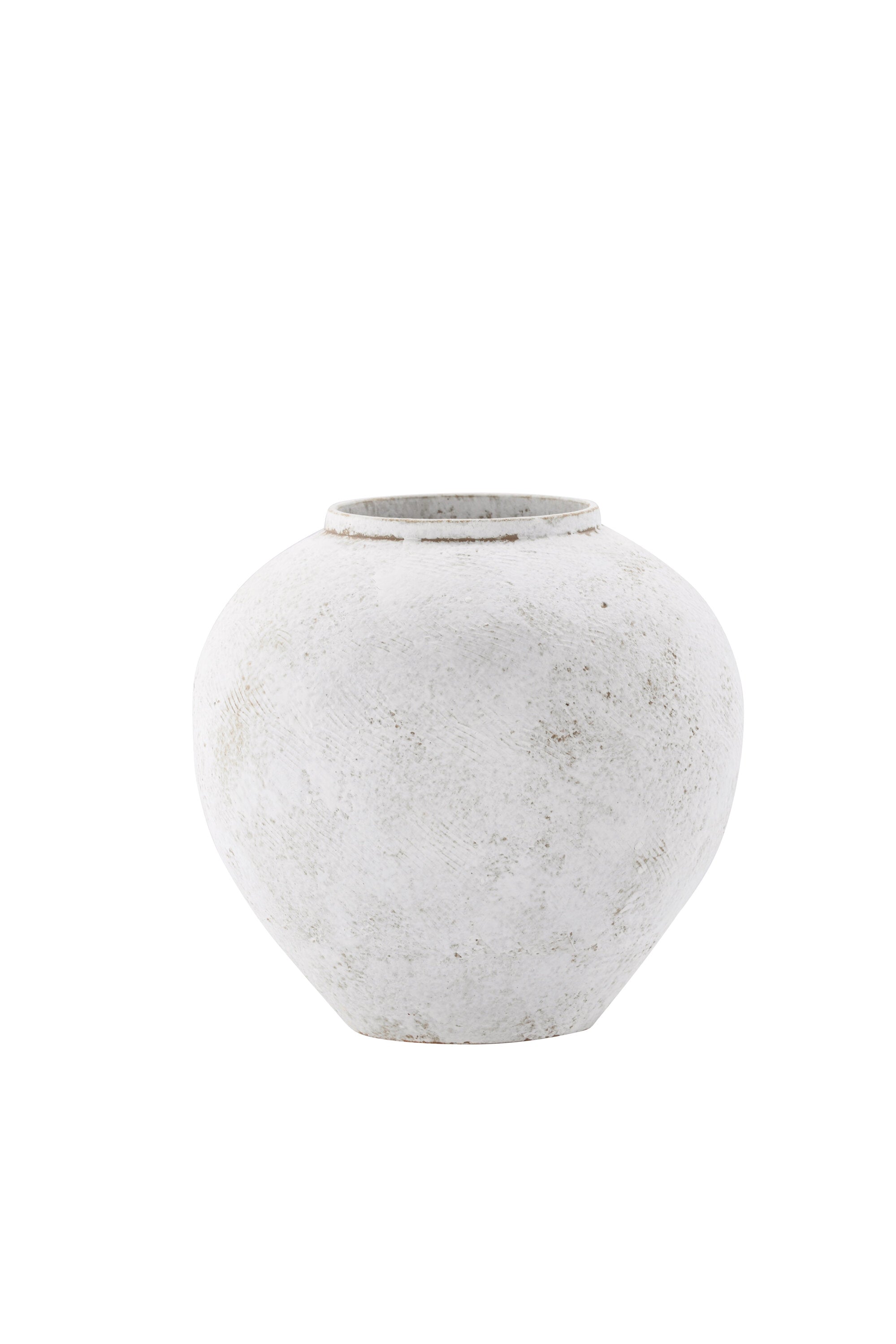 Globe Vase in Beige/Braun präsentiert im Onlineshop von KAQTU Design AG. Vase ist von Venture Home
