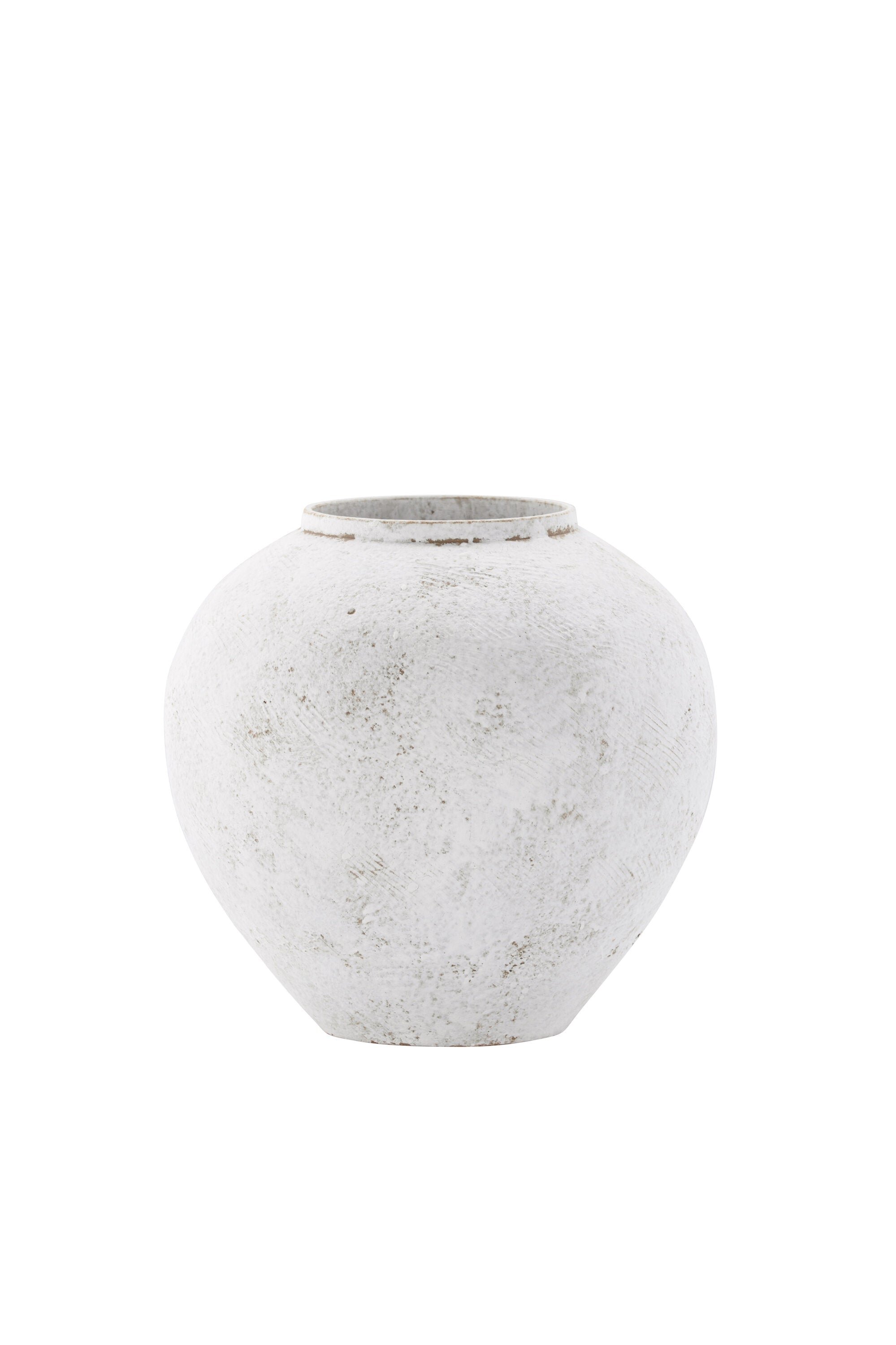 Globe Vase in Beige/Braun präsentiert im Onlineshop von KAQTU Design AG. Vase ist von Venture Home