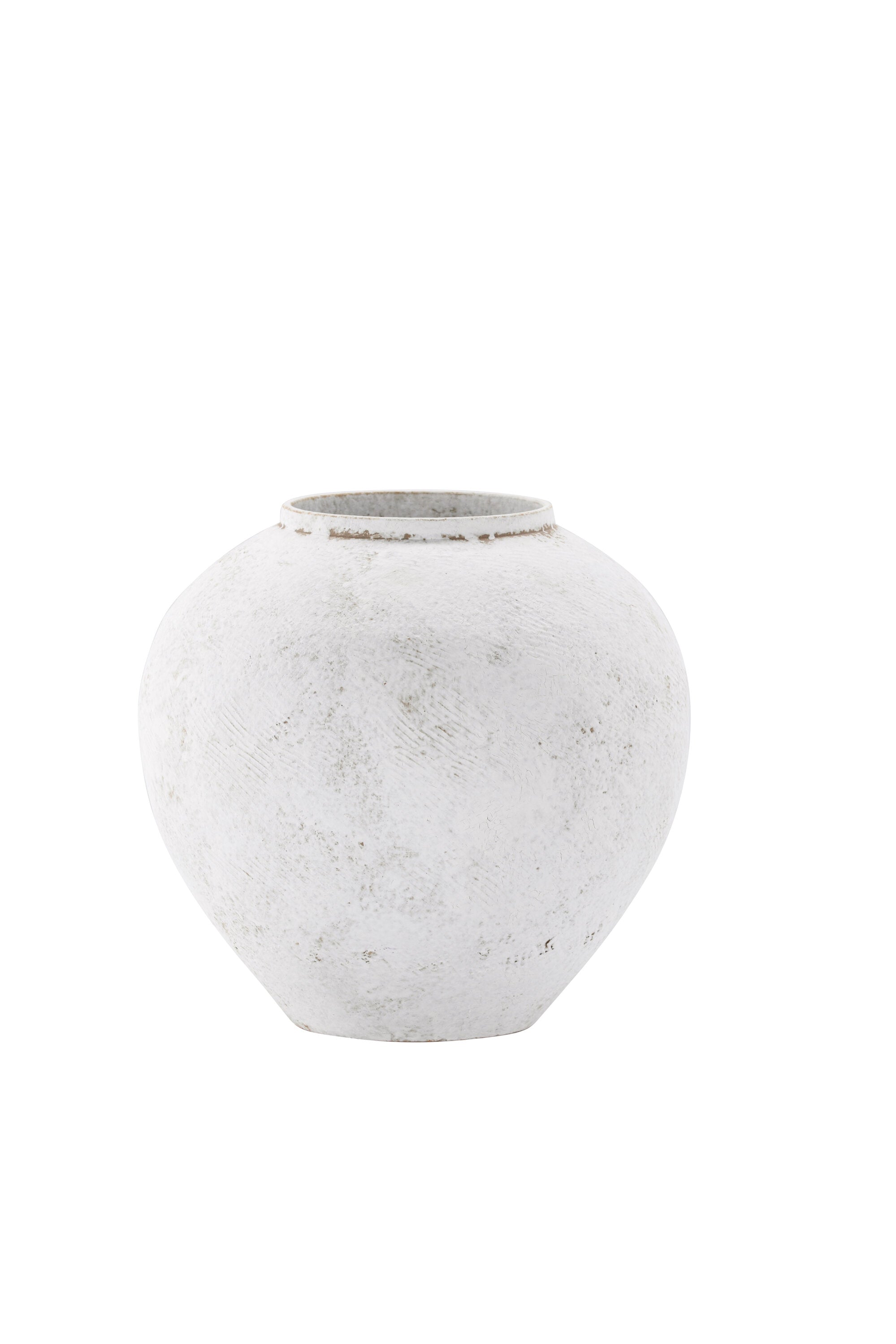 Globe Vase in Beige/Braun präsentiert im Onlineshop von KAQTU Design AG. Vase ist von Venture Home