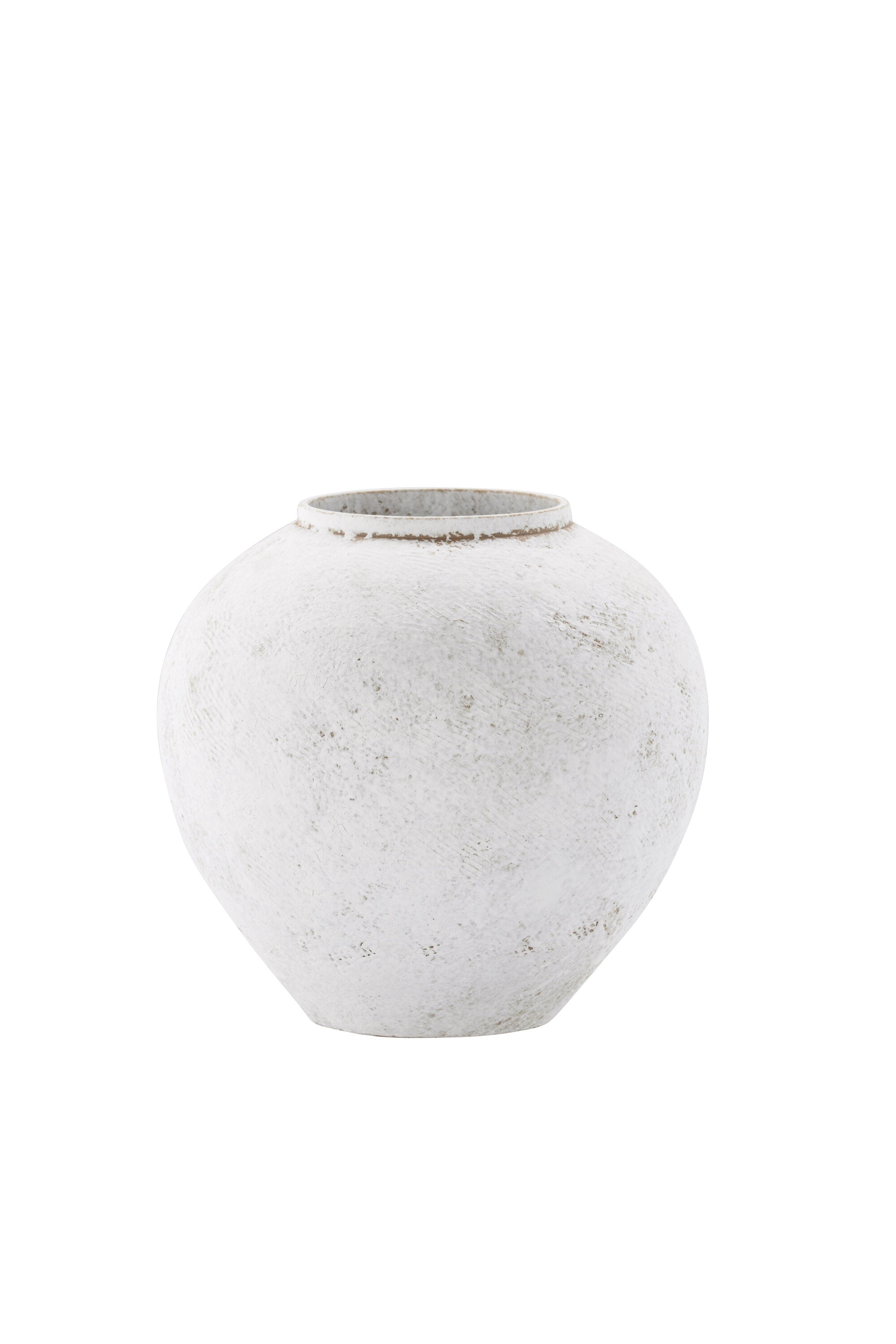 Globe Vase in Beige/Braun präsentiert im Onlineshop von KAQTU Design AG. Vase ist von Venture Home