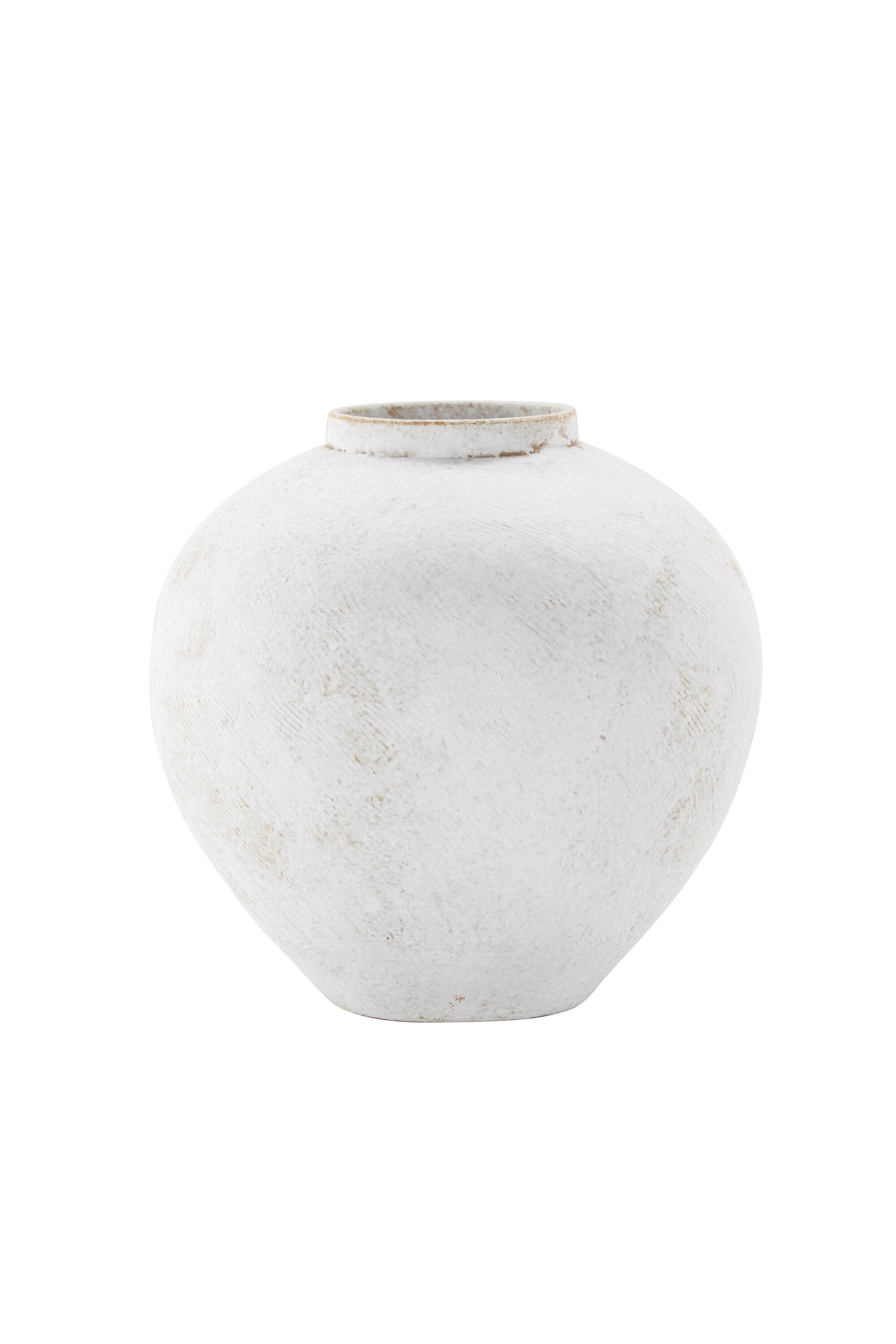 Globe Vase in Beige/Braun präsentiert im Onlineshop von KAQTU Design AG. Vase ist von Venture Home