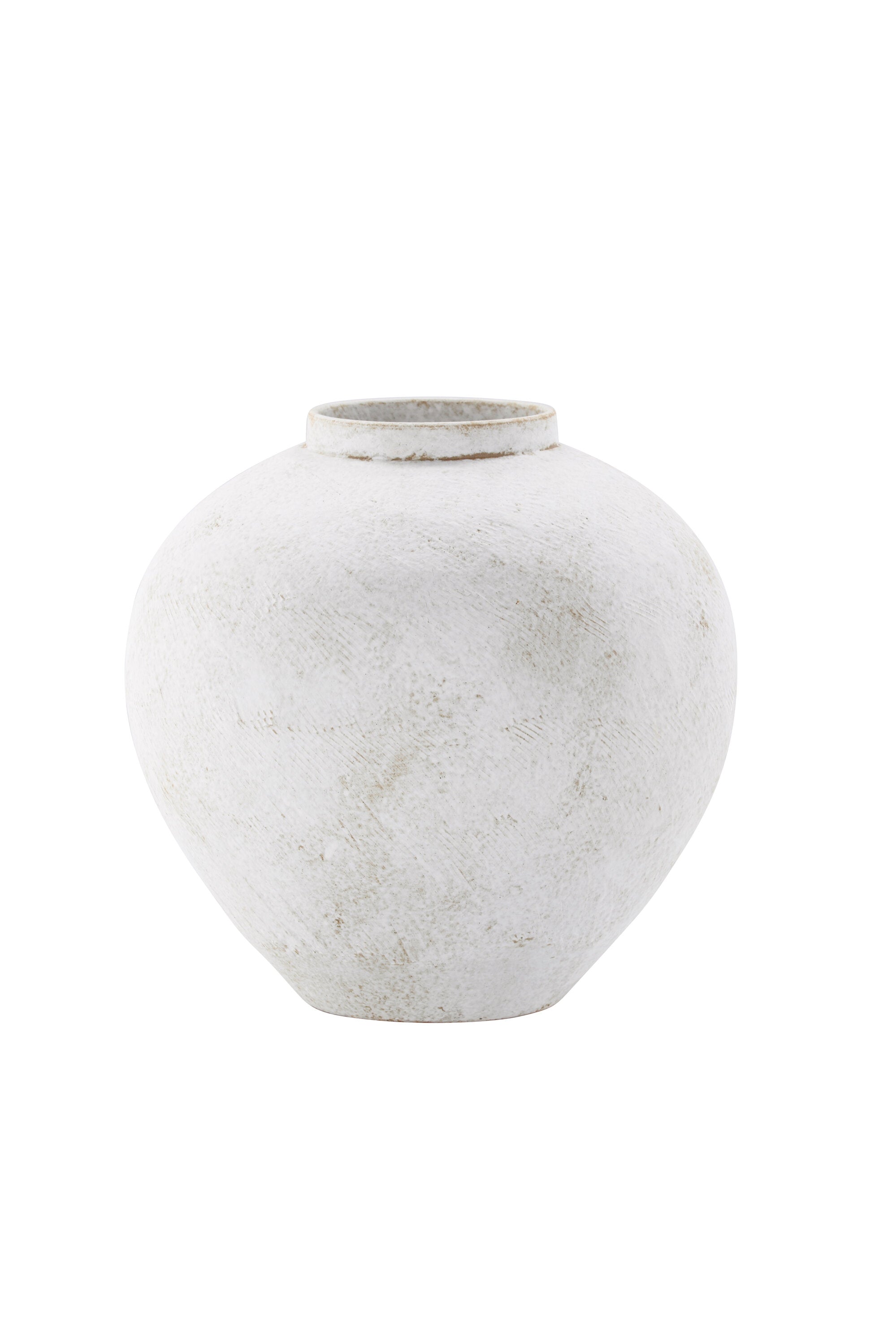 Globe Vase in Beige/Braun präsentiert im Onlineshop von KAQTU Design AG. Vase ist von Venture Home