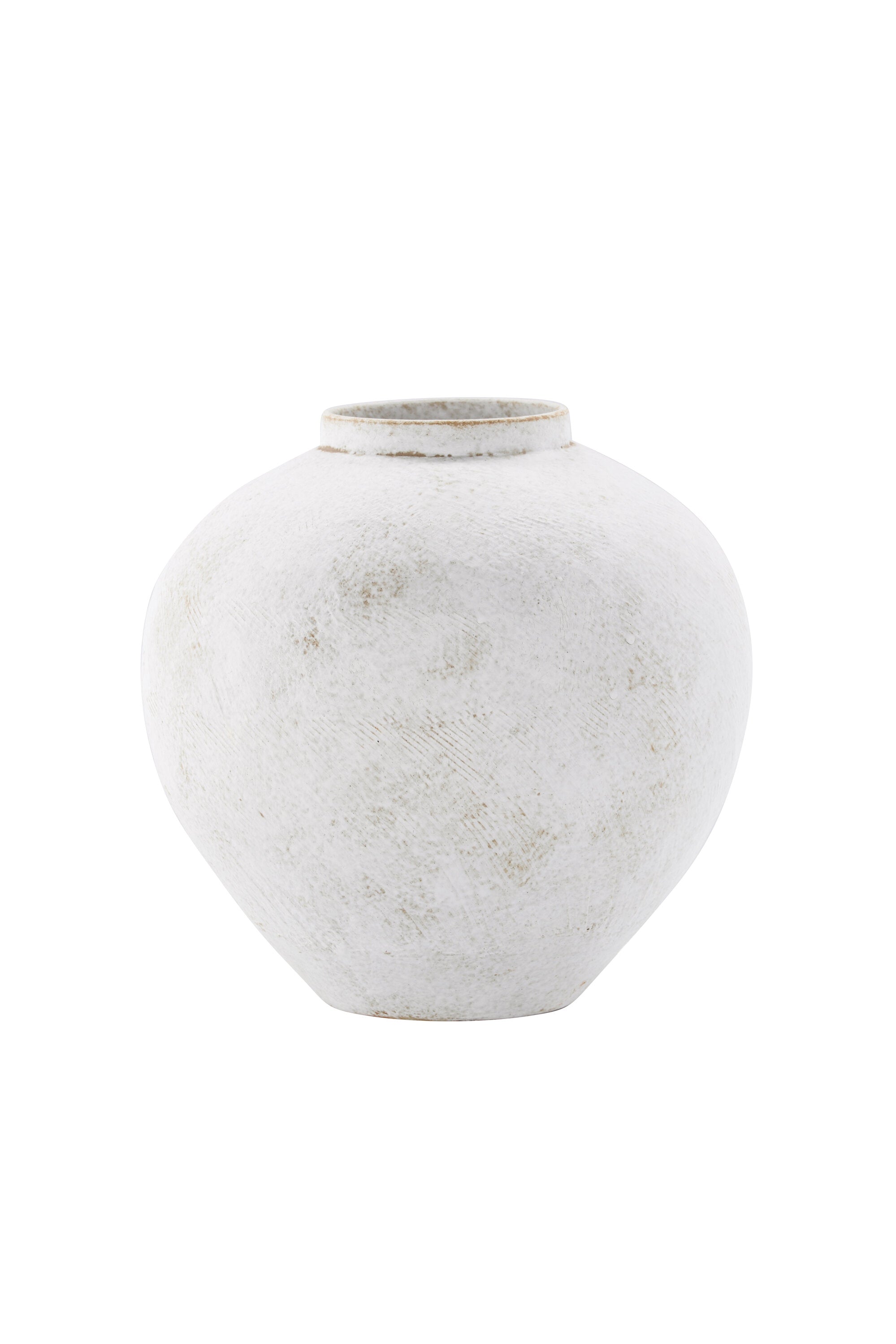 Globe Vase in Beige/Braun präsentiert im Onlineshop von KAQTU Design AG. Vase ist von Venture Home