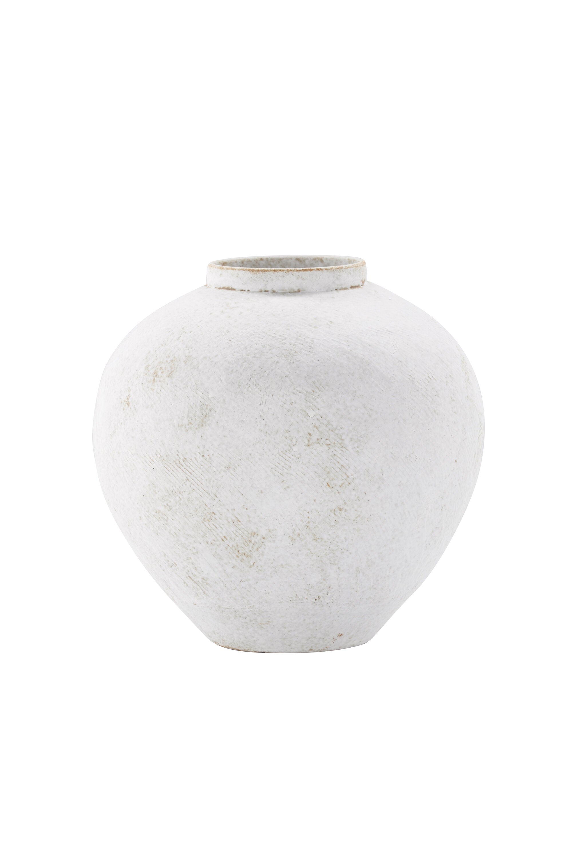 Globe Vase in Beige/Braun präsentiert im Onlineshop von KAQTU Design AG. Vase ist von Venture Home