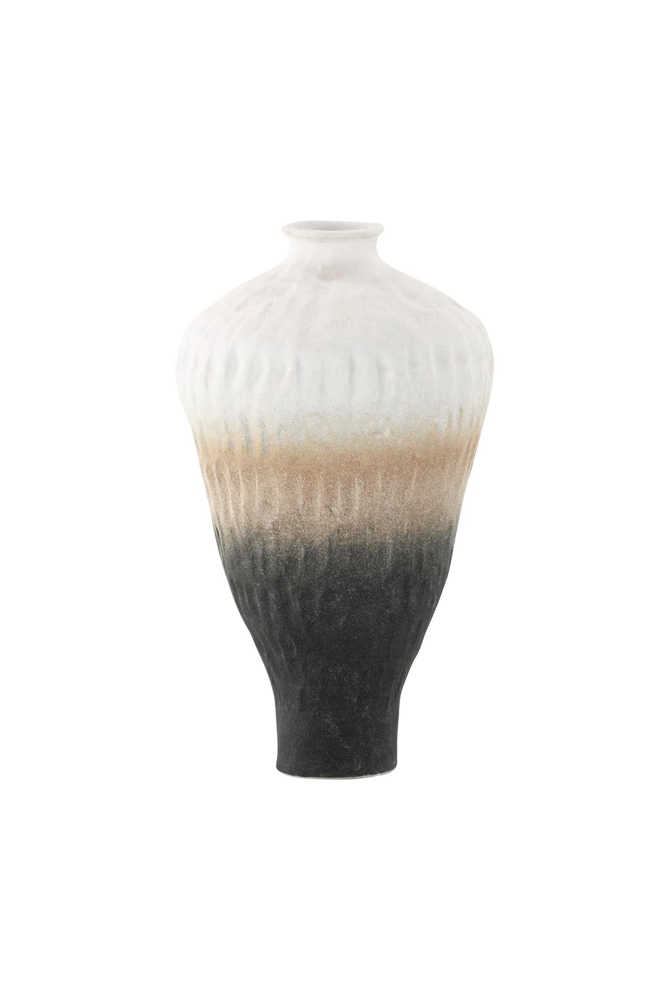 Pane Vase in Beige/ Grau/ Rosa präsentiert im Onlineshop von KAQTU Design AG. Vase ist von Venture Home