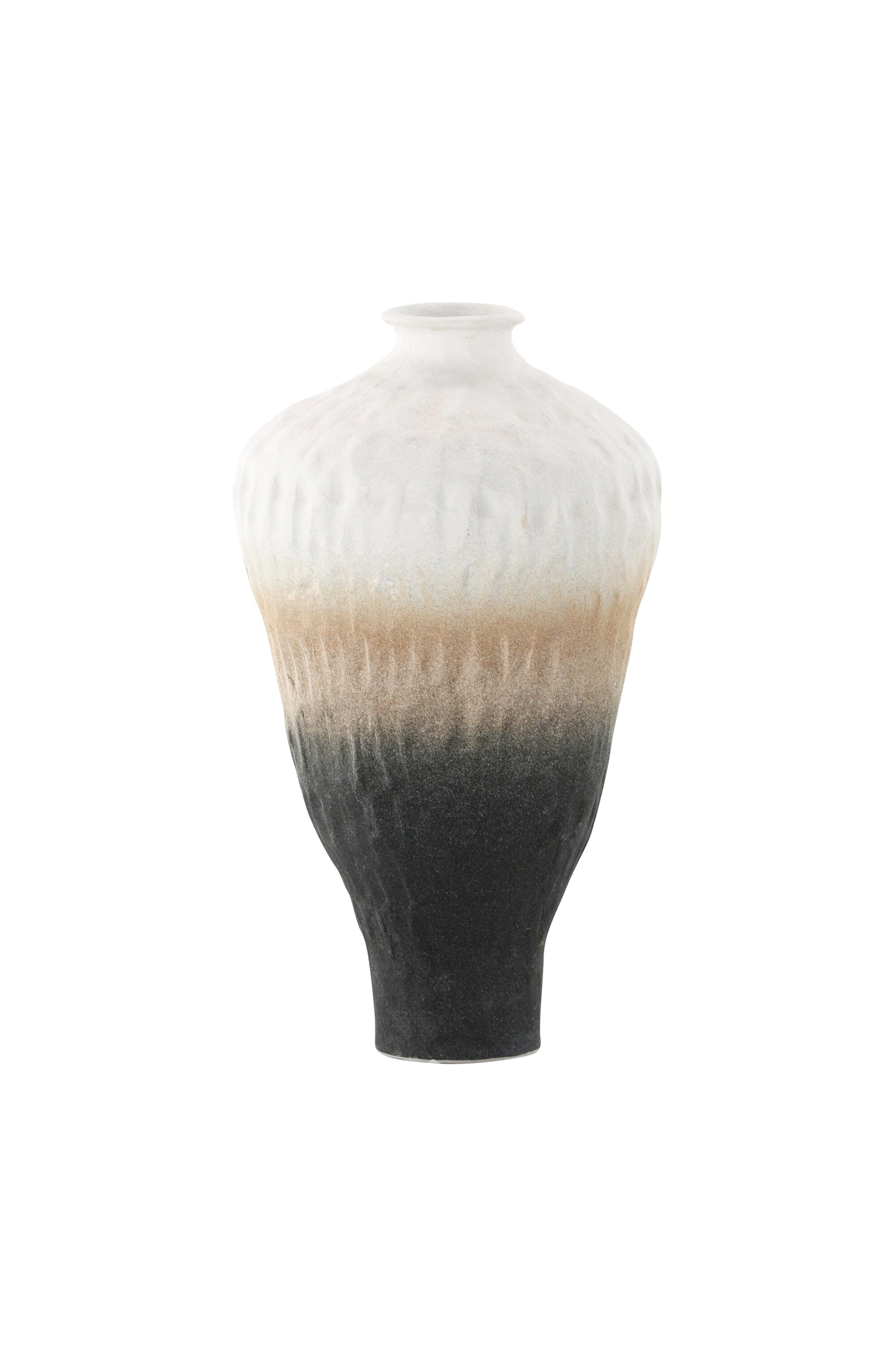 Pane Vase in Beige/ Grau/ Rosa präsentiert im Onlineshop von KAQTU Design AG. Vase ist von Venture Home