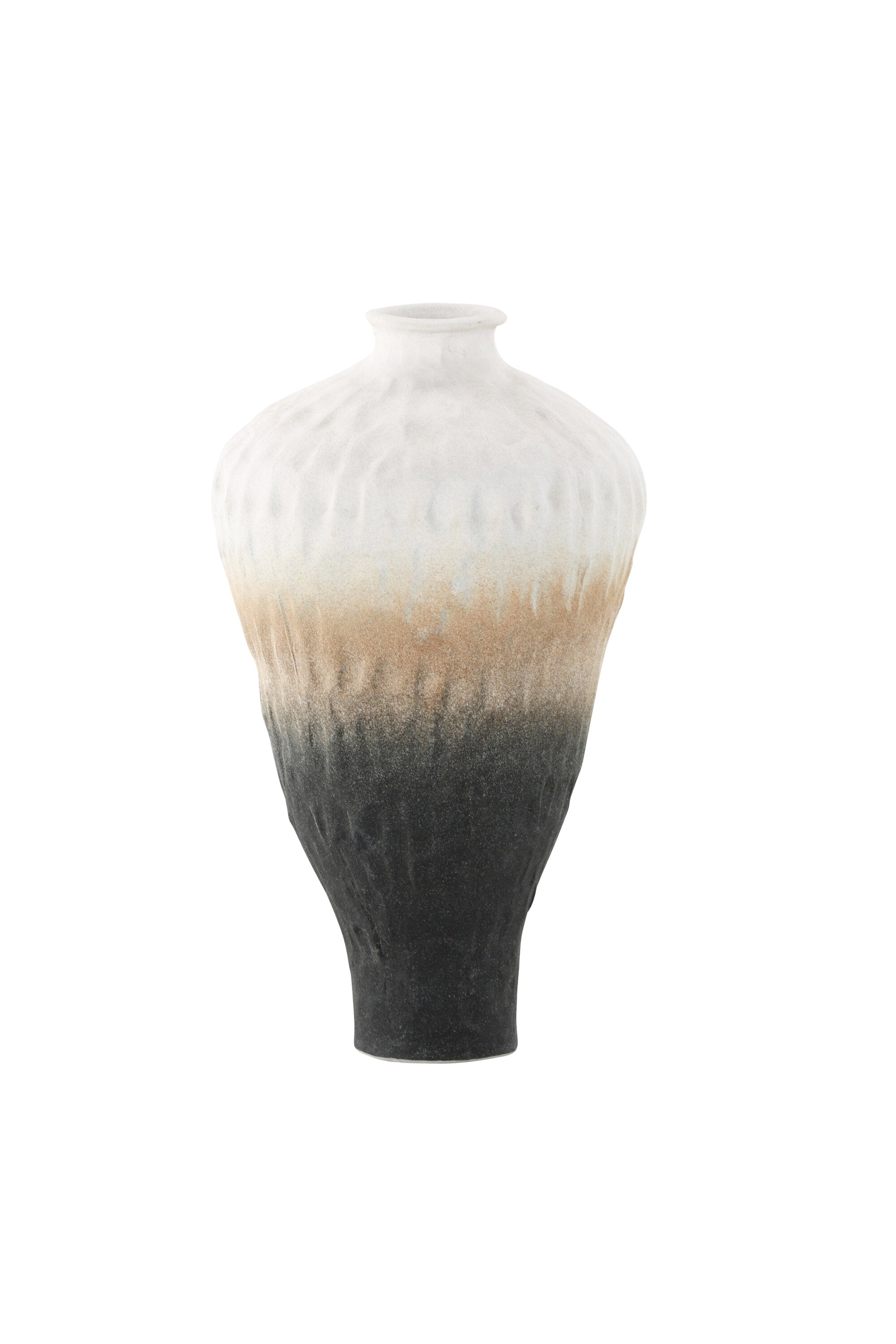 Pane Vase in Beige/ Grau/ Rosa präsentiert im Onlineshop von KAQTU Design AG. Vase ist von Venture Home