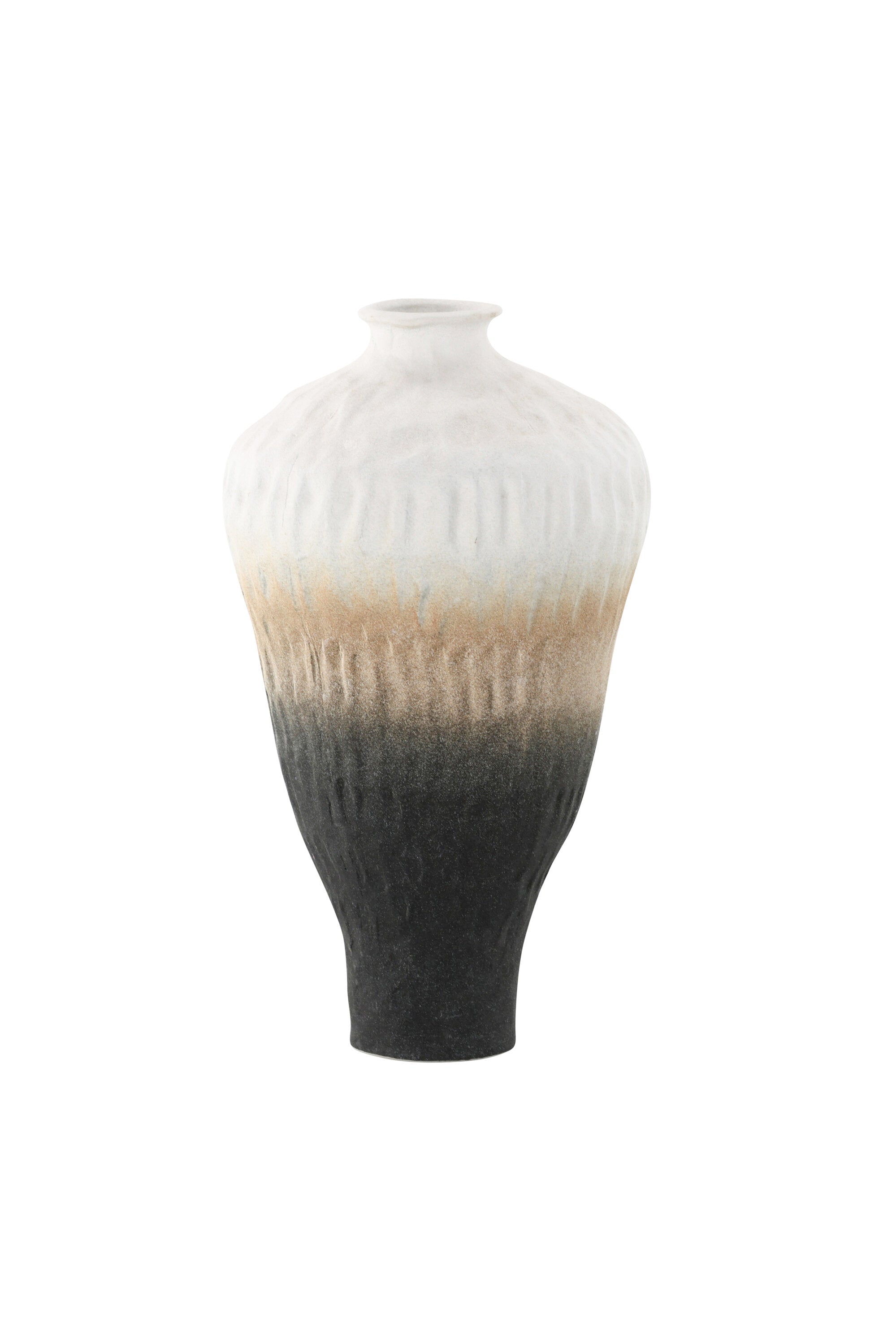 Pane Vase in Beige/ Grau/ Rosa präsentiert im Onlineshop von KAQTU Design AG. Vase ist von Venture Home
