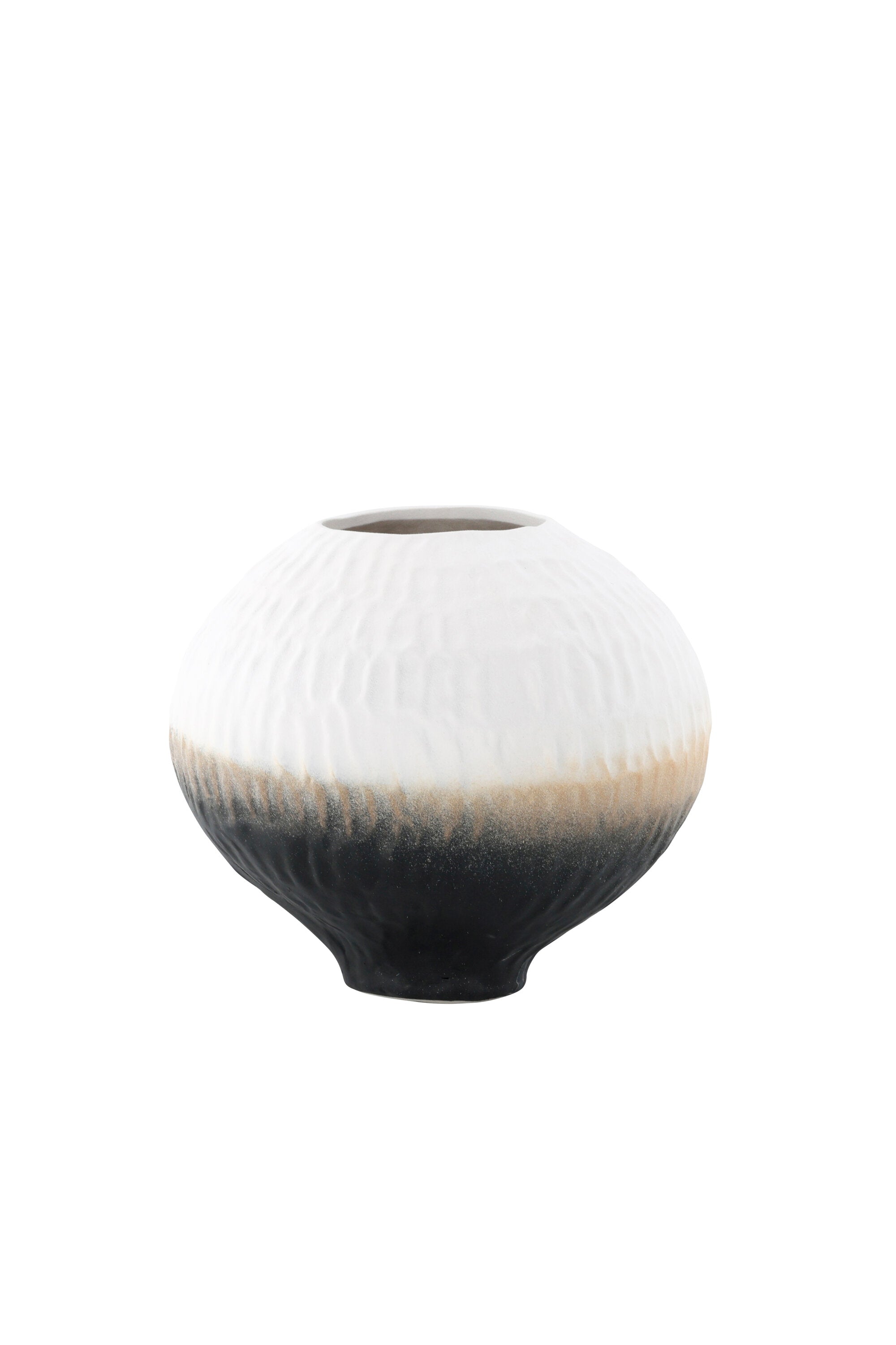 Pane Vase in Beige/ Grau/ Rosa präsentiert im Onlineshop von KAQTU Design AG. Vase ist von Venture Home