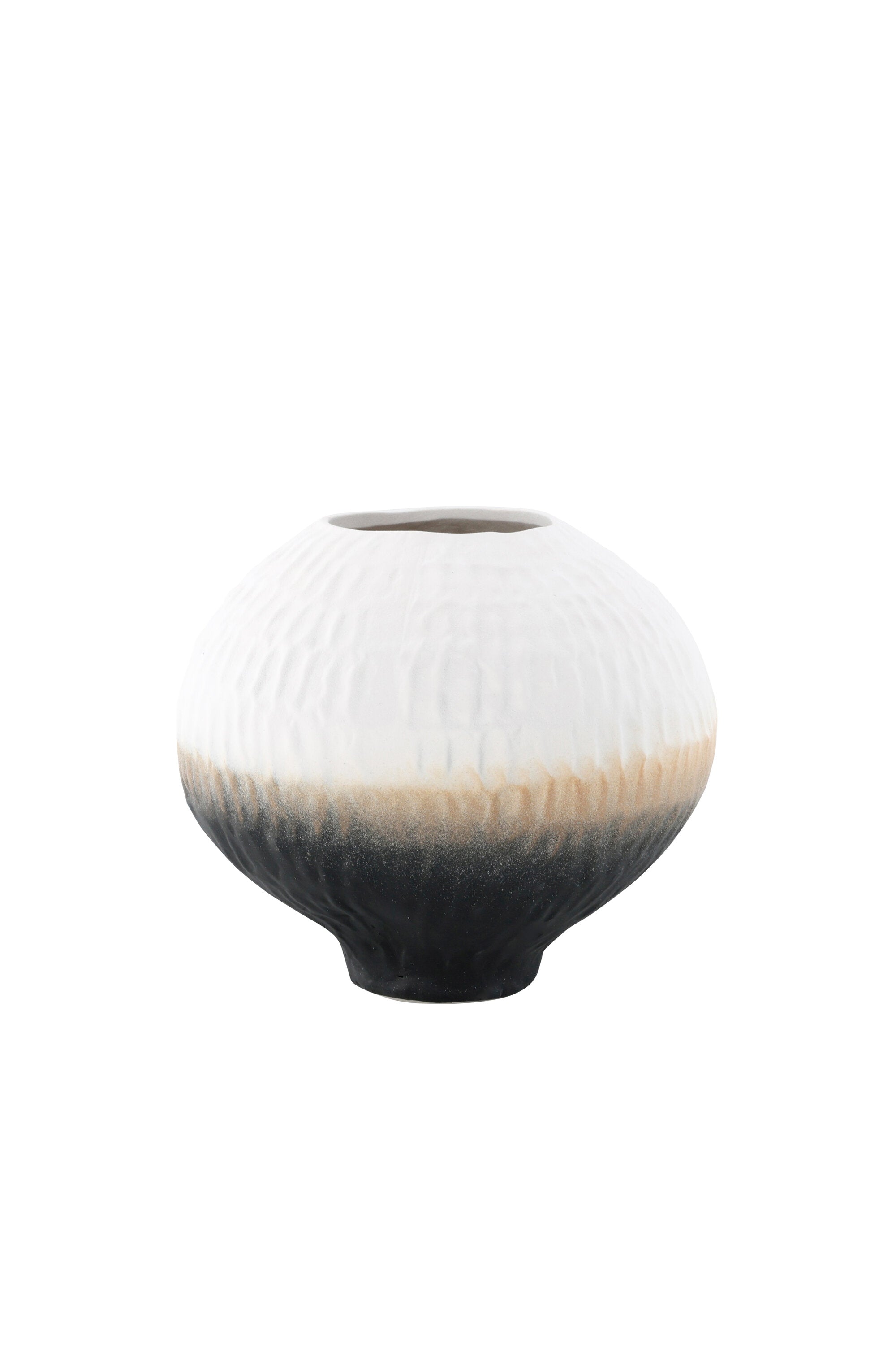 Pane Vase in Beige/ Grau/ Rosa präsentiert im Onlineshop von KAQTU Design AG. Vase ist von Venture Home