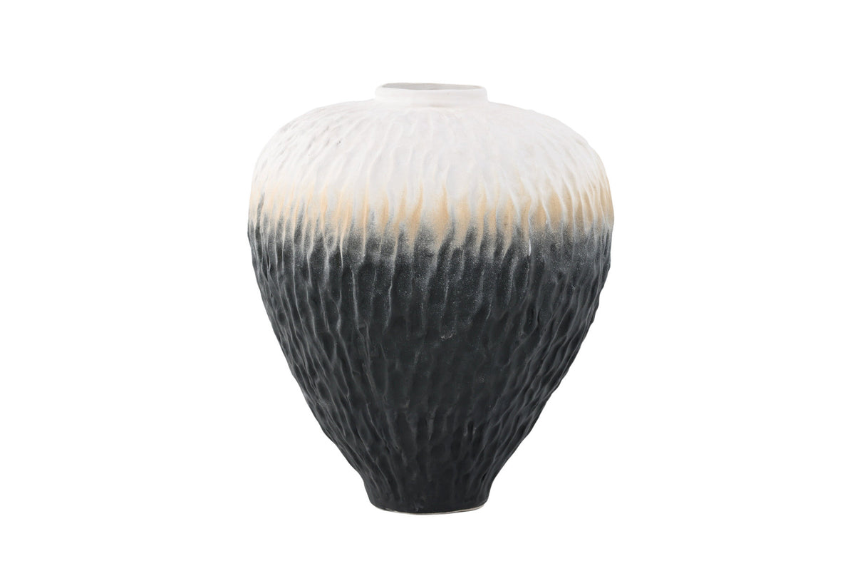 Pane Vase in Beige/ Grau/ Rosa präsentiert im Onlineshop von KAQTU Design AG. Vase ist von Venture Home