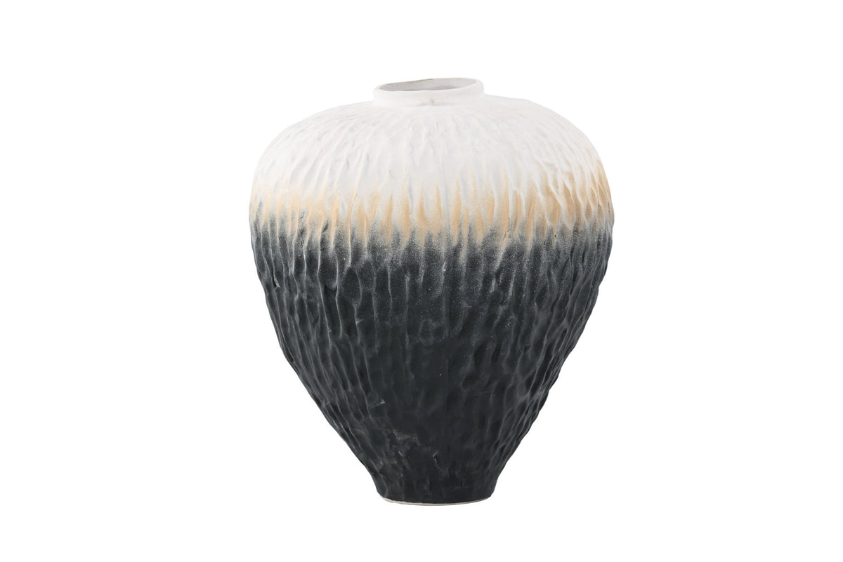 Pane Vase in Beige/ Grau/ Rosa präsentiert im Onlineshop von KAQTU Design AG. Vase ist von Venture Home
