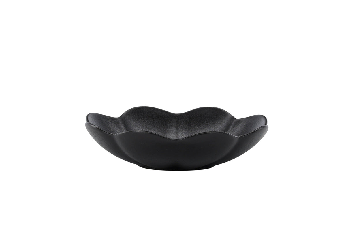 Wabi Sabi Teller in Schwarz präsentiert im Onlineshop von KAQTU Design AG. Teller ist von Venture Home