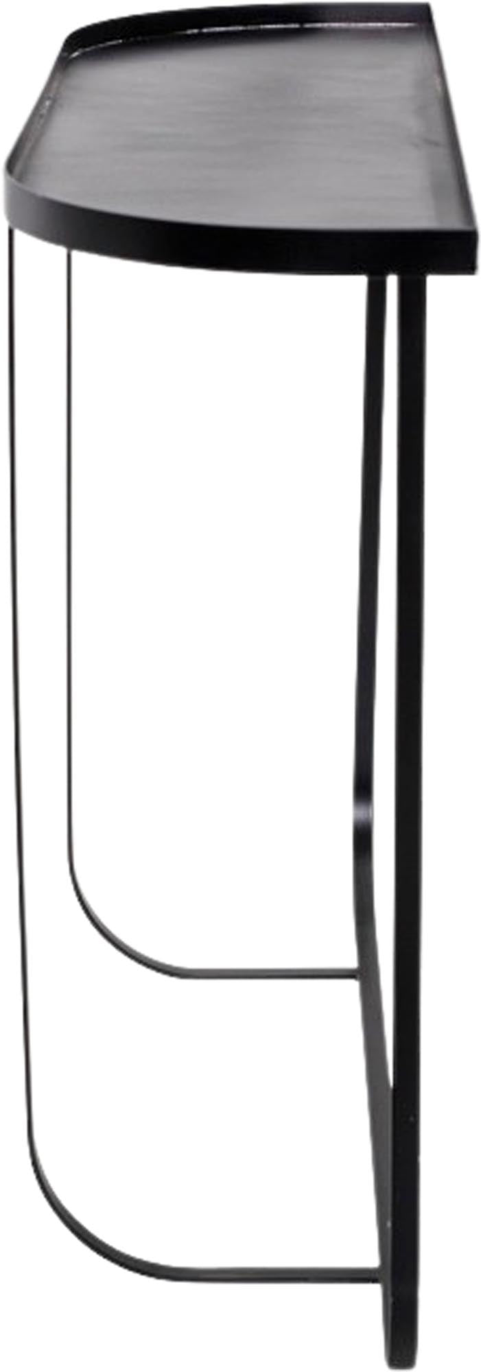 HaRPEr console table, Schwarz, metal