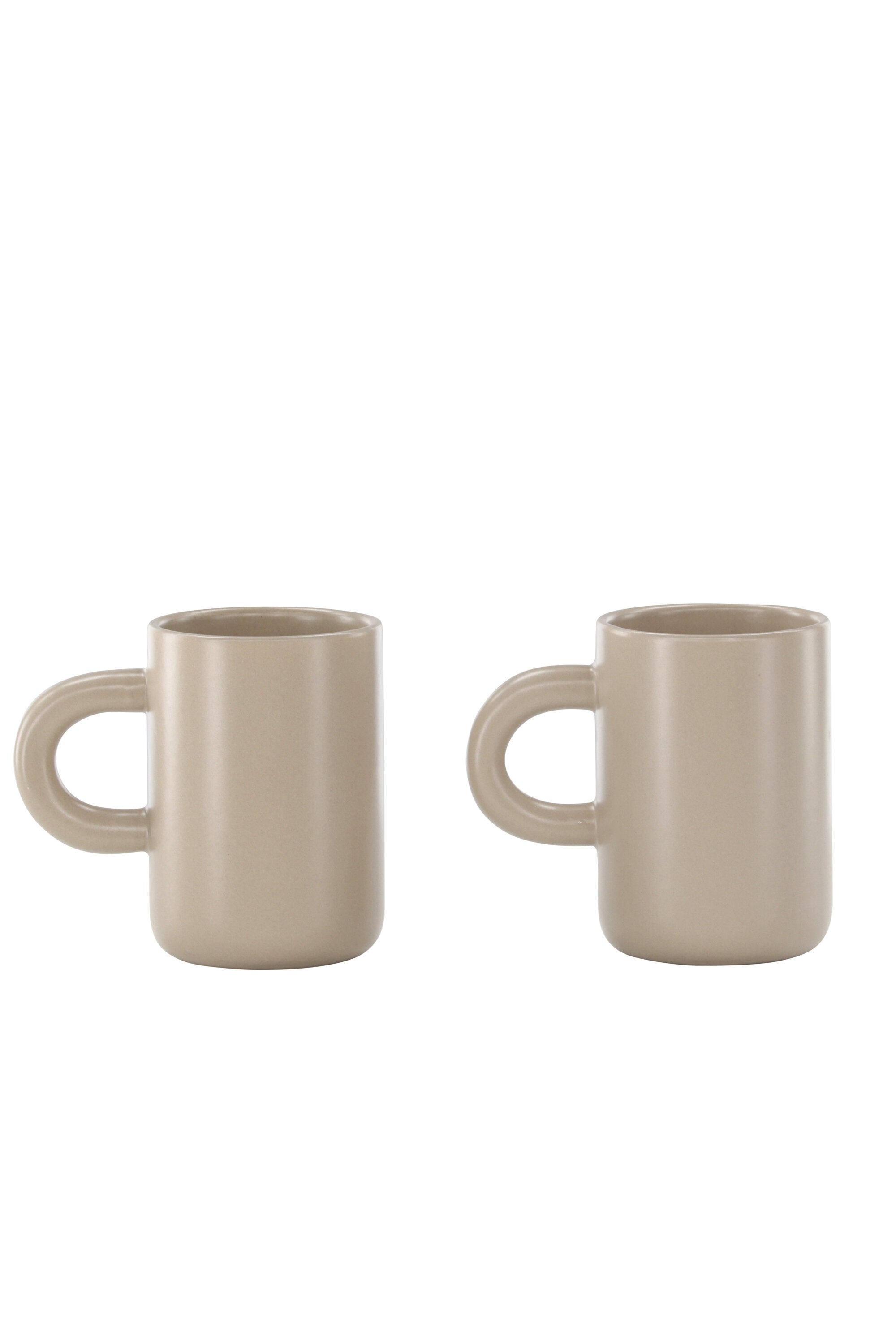 Active Kaffeetasse in Beige/Schwarz präsentiert im Onlineshop von KAQTU Design AG. Kaffeetassen ist von Venture Home