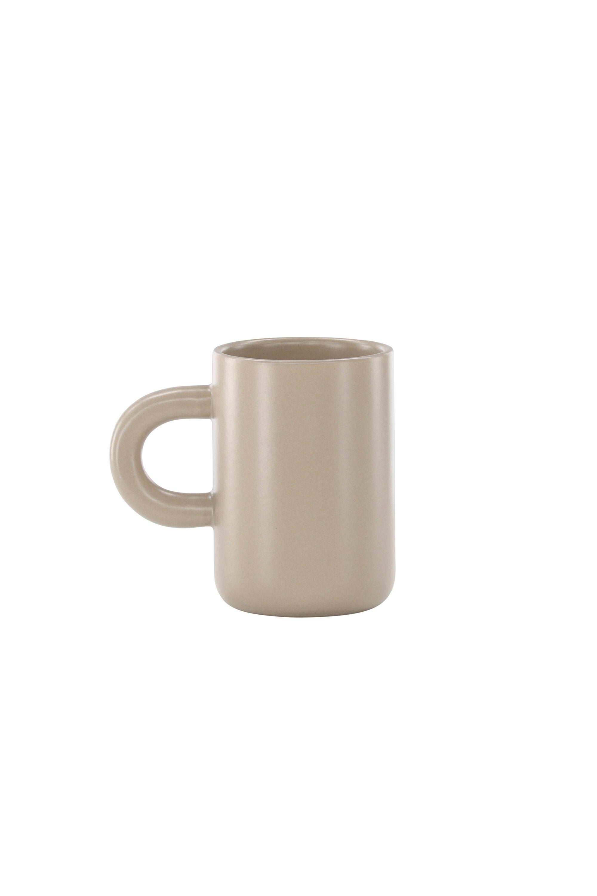 Active Kaffeetasse in Beige/Schwarz präsentiert im Onlineshop von KAQTU Design AG. Kaffeetassen ist von Venture Home