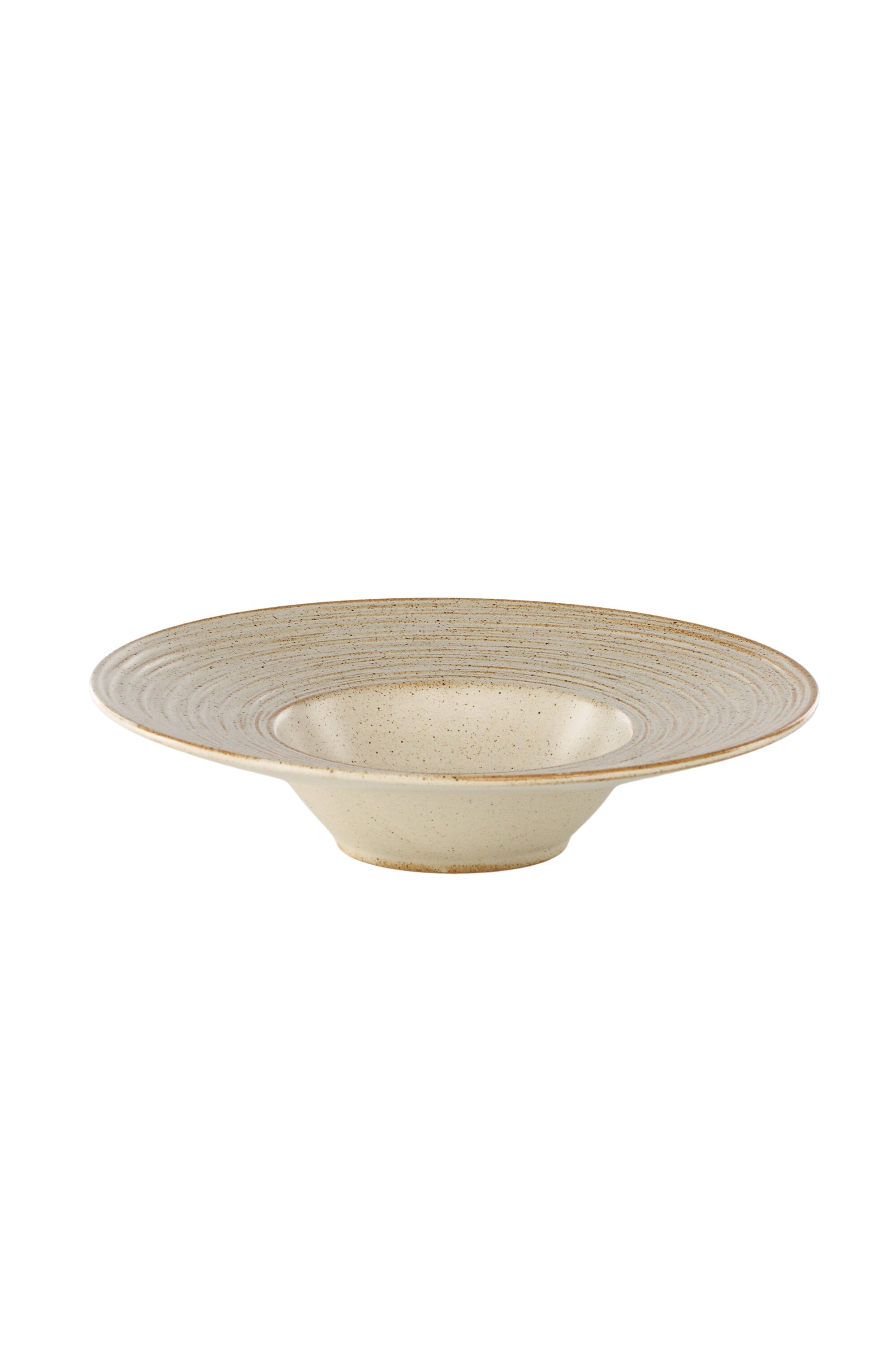 Active Bowl in Beige/Schwarz präsentiert im Onlineshop von KAQTU Design AG. Schale ist von Venture Home