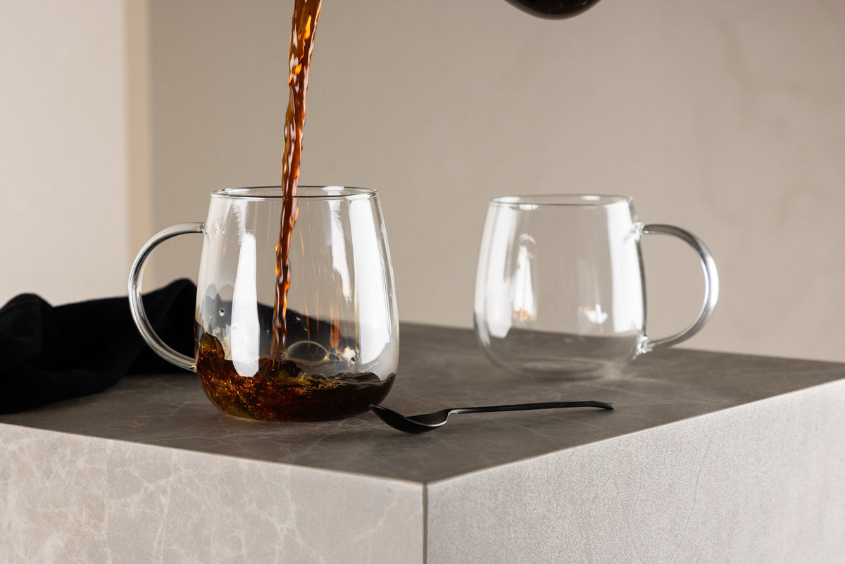 Shine Glas in Klar präsentiert im Onlineshop von KAQTU Design AG. Glas ist von Venture Home
