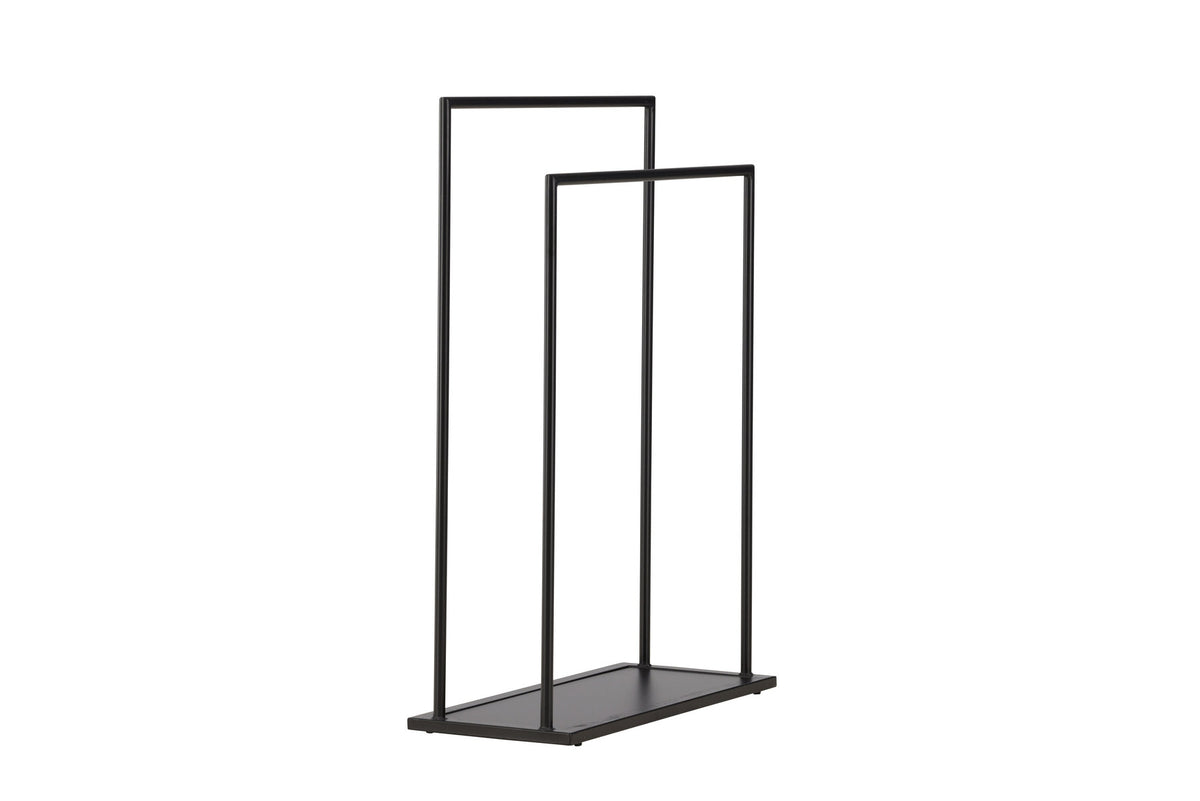 Alva Kleiderbügel in Schwarz präsentiert im Onlineshop von KAQTU Design AG. Kleiderständer ist von Venture Home