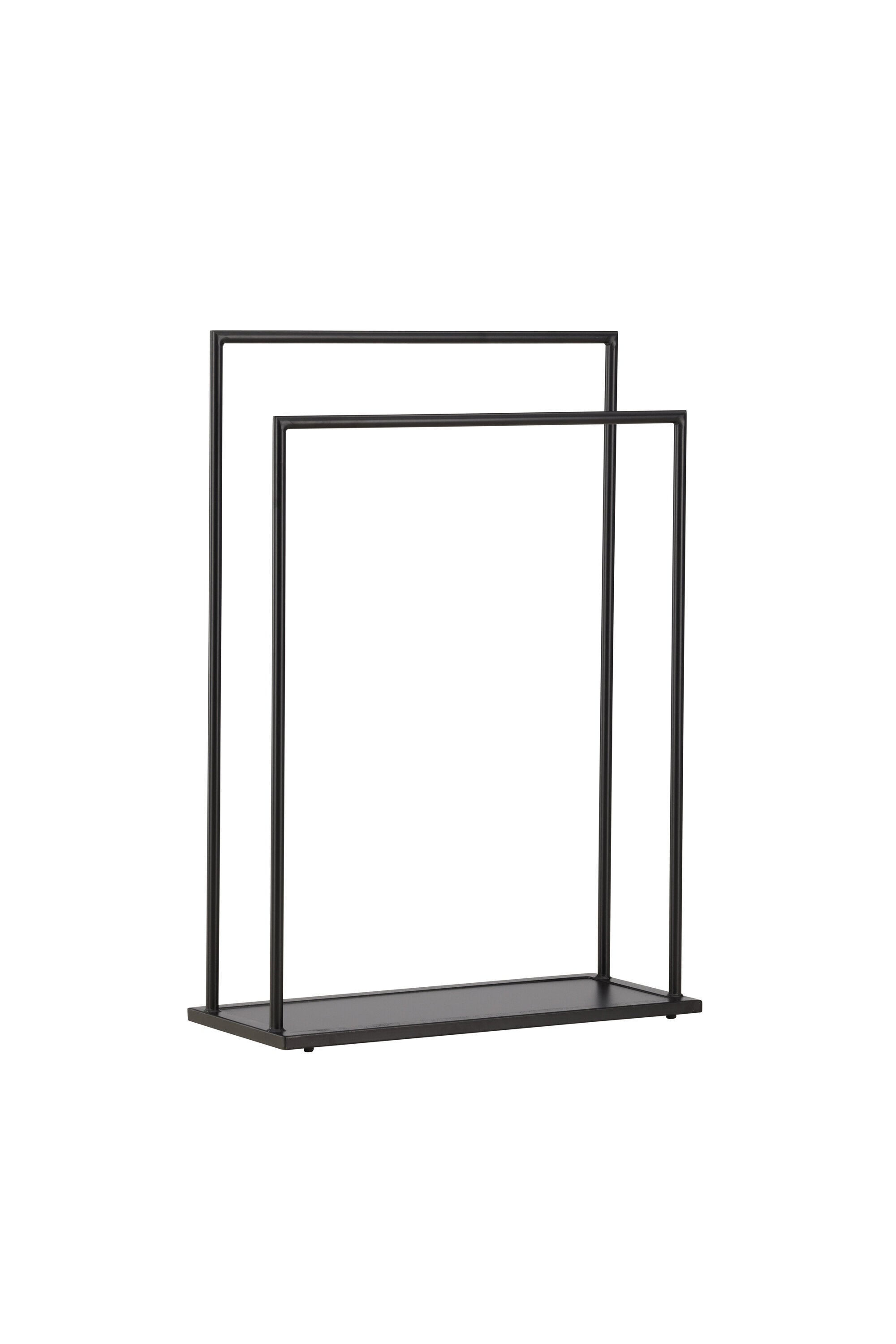 Alva Kleiderbügel in Schwarz präsentiert im Onlineshop von KAQTU Design AG. Kleiderständer ist von Venture Home