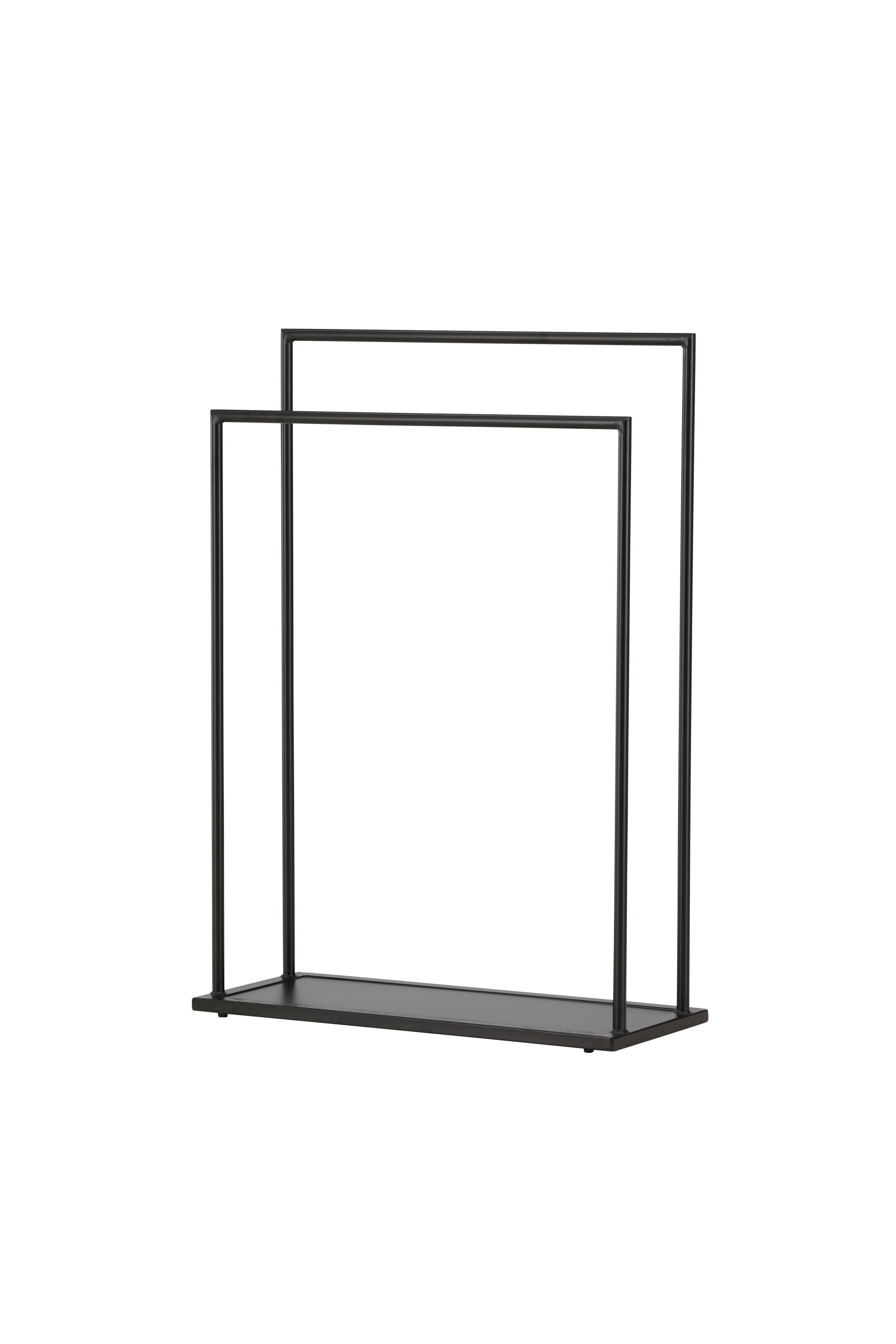 Alva Kleiderbügel in Schwarz präsentiert im Onlineshop von KAQTU Design AG. Kleiderständer ist von Venture Home