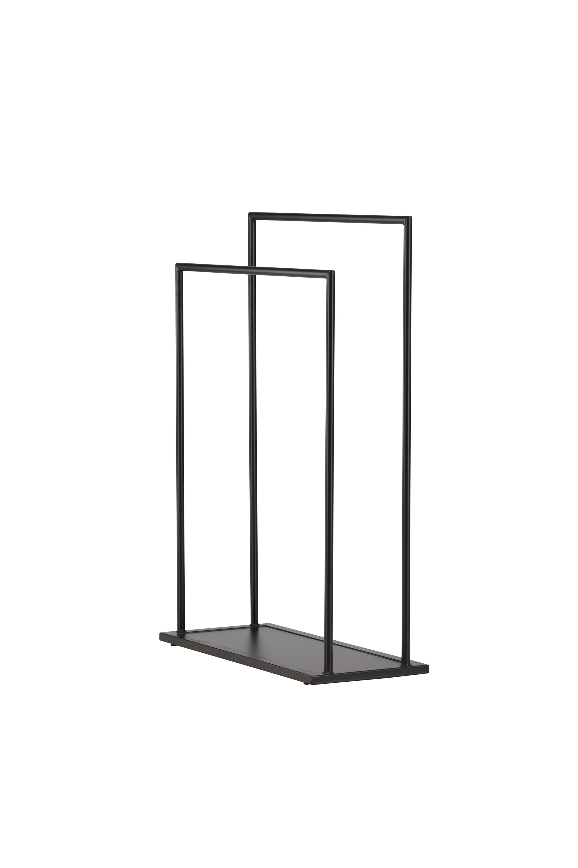 Alva Kleiderbügel in Schwarz präsentiert im Onlineshop von KAQTU Design AG. Kleiderständer ist von Venture Home
