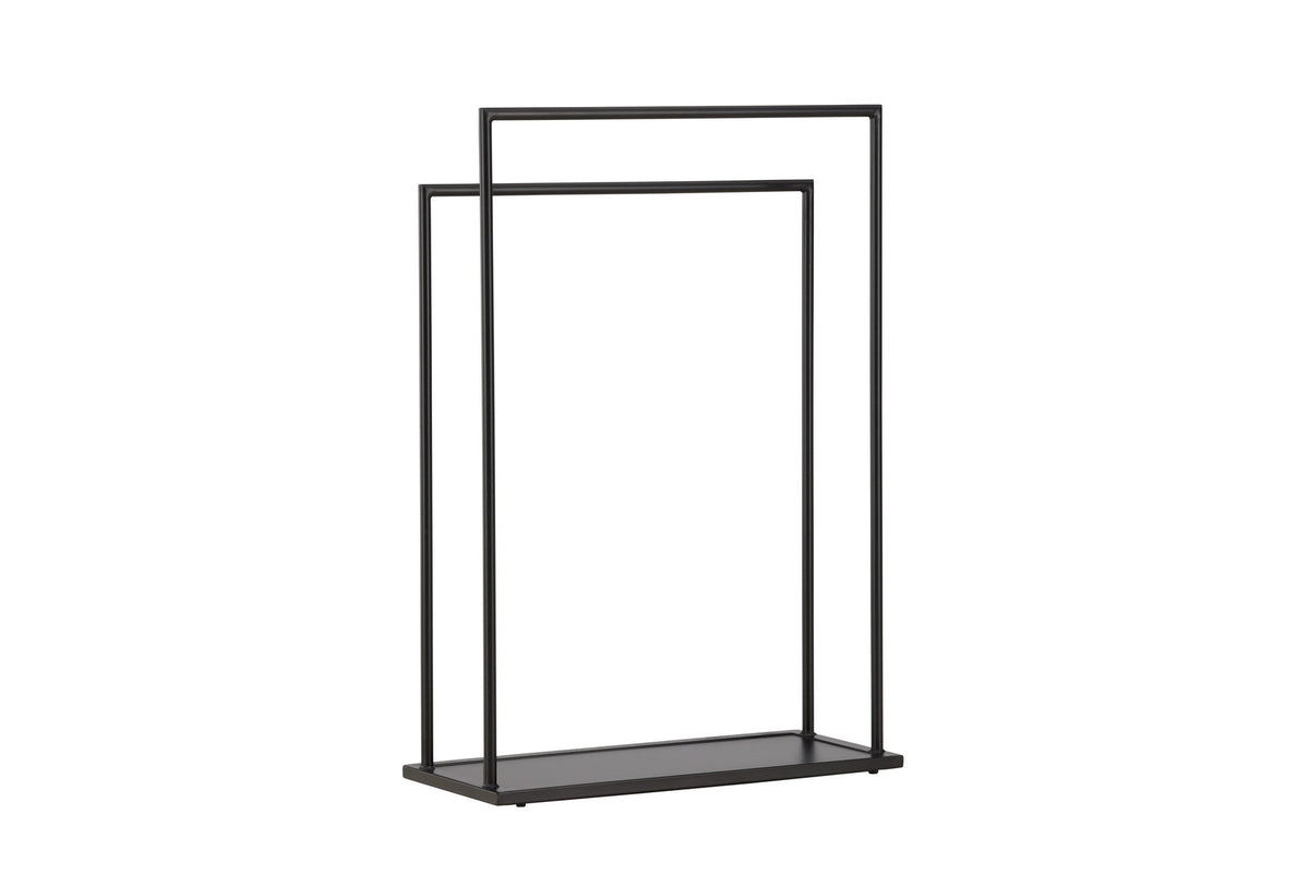 Alva Kleiderbügel in Schwarz präsentiert im Onlineshop von KAQTU Design AG. Kleiderständer ist von Venture Home