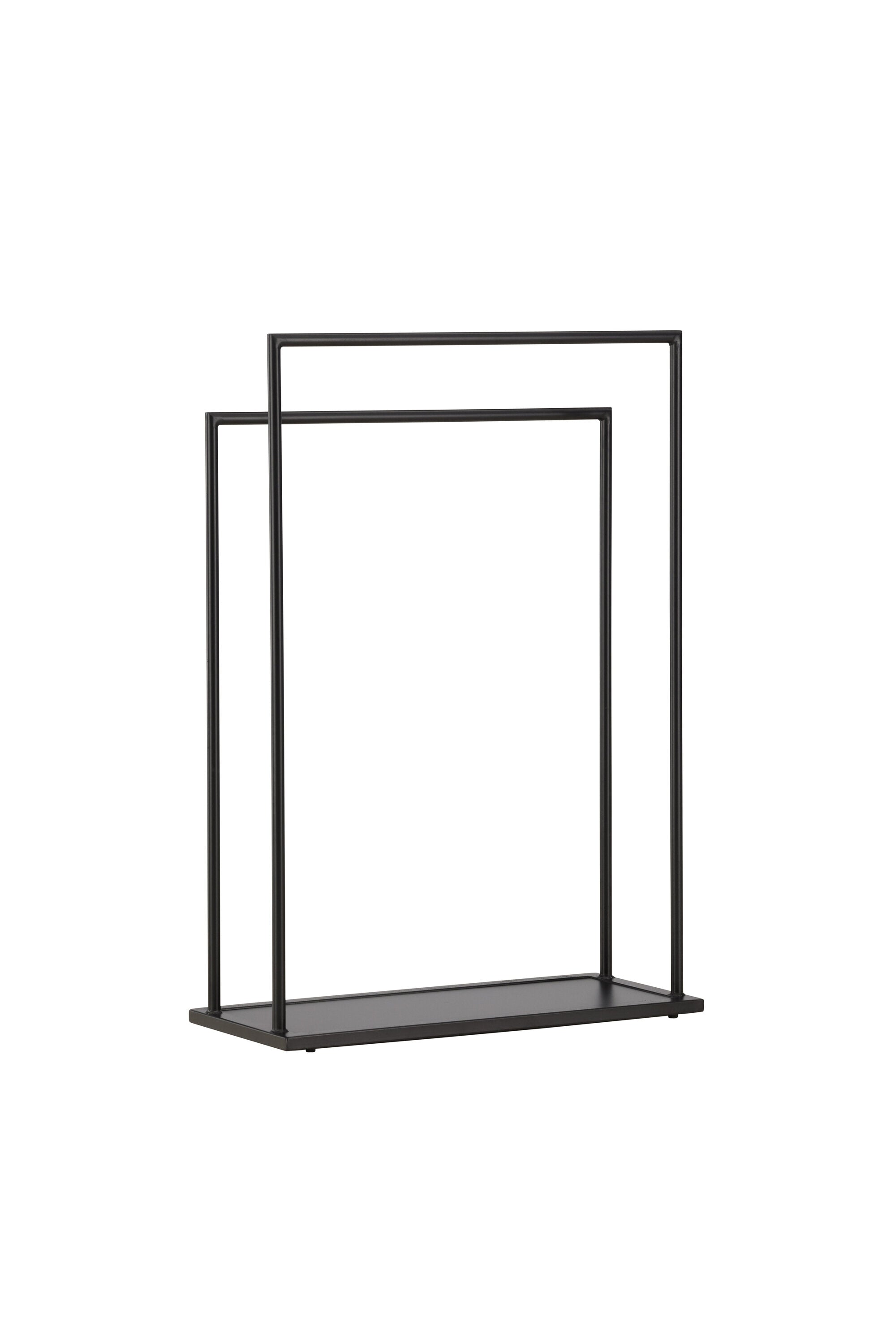 Alva Kleiderbügel in Schwarz präsentiert im Onlineshop von KAQTU Design AG. Kleiderständer ist von Venture Home