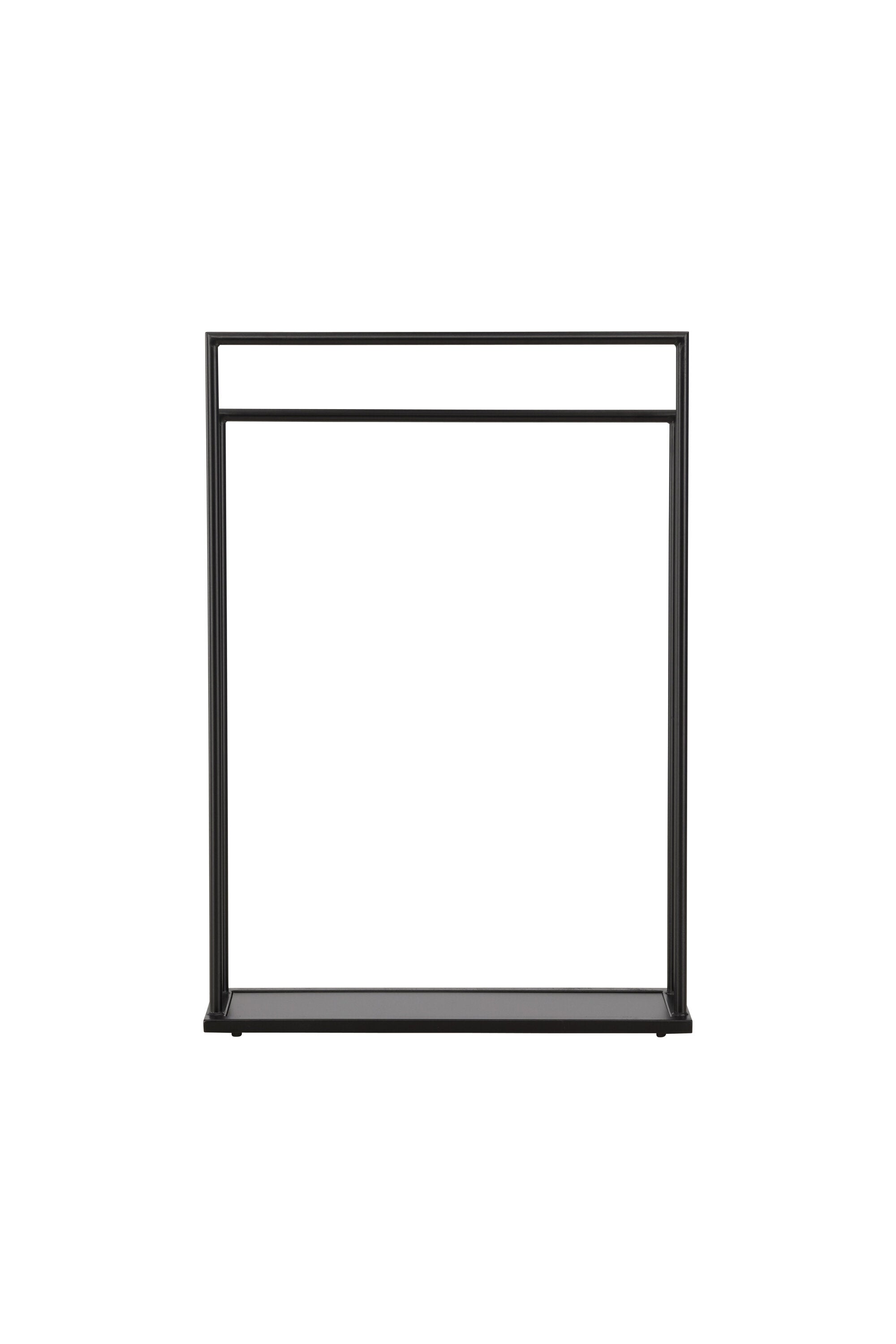 Alva Kleiderbügel in Schwarz präsentiert im Onlineshop von KAQTU Design AG. Kleiderständer ist von Venture Home