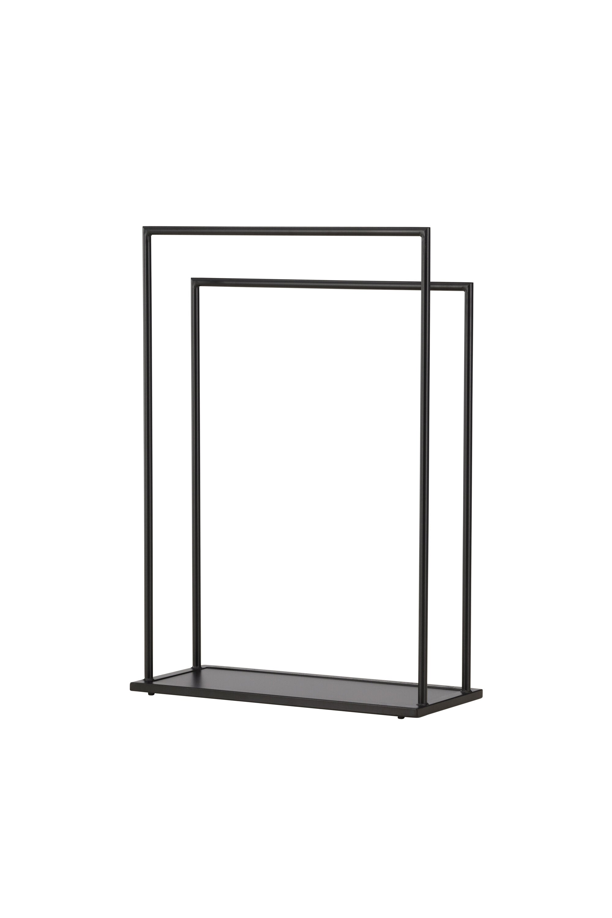 Alva Kleiderbügel in Schwarz präsentiert im Onlineshop von KAQTU Design AG. Kleiderständer ist von Venture Home