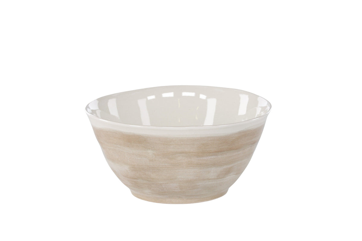 Jubie Bowl in Beige präsentiert im Onlineshop von KAQTU Design AG. Schale ist von Venture Home