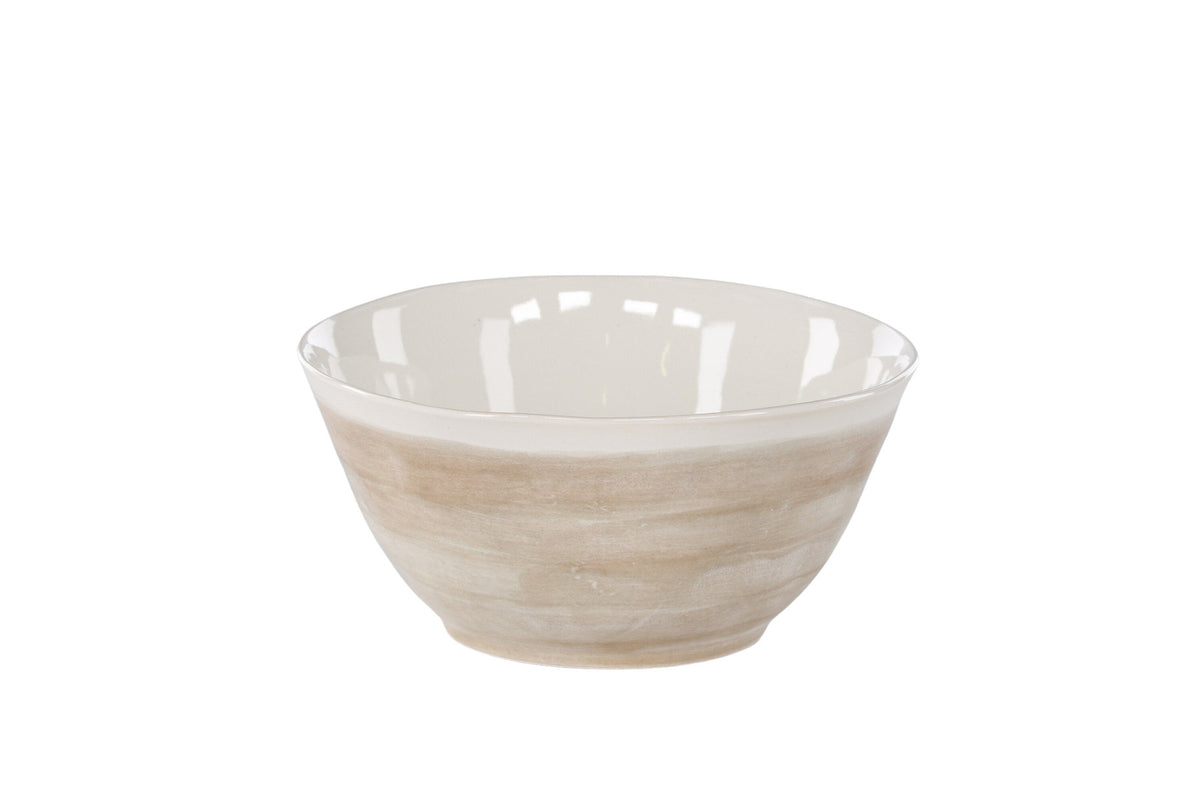 Jubie Bowl in Beige präsentiert im Onlineshop von KAQTU Design AG. Schale ist von Venture Home