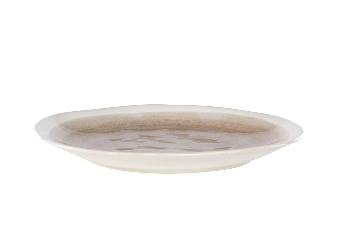 Jubie Teller in Beige präsentiert im Onlineshop von KAQTU Design AG. Teller ist von Venture Home