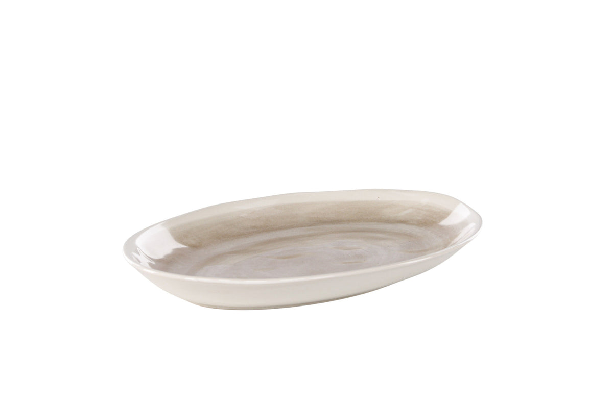 Jubie Teller in Beige präsentiert im Onlineshop von KAQTU Design AG. Teller ist von Venture Home