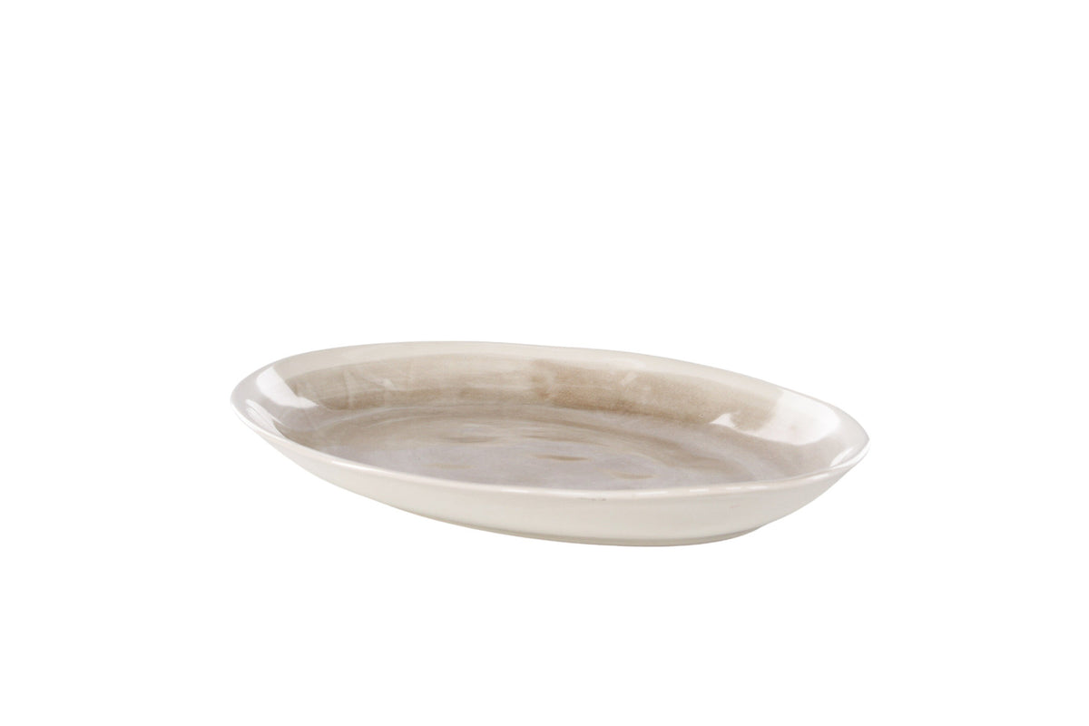 Jubie Teller in Beige präsentiert im Onlineshop von KAQTU Design AG. Teller ist von Venture Home