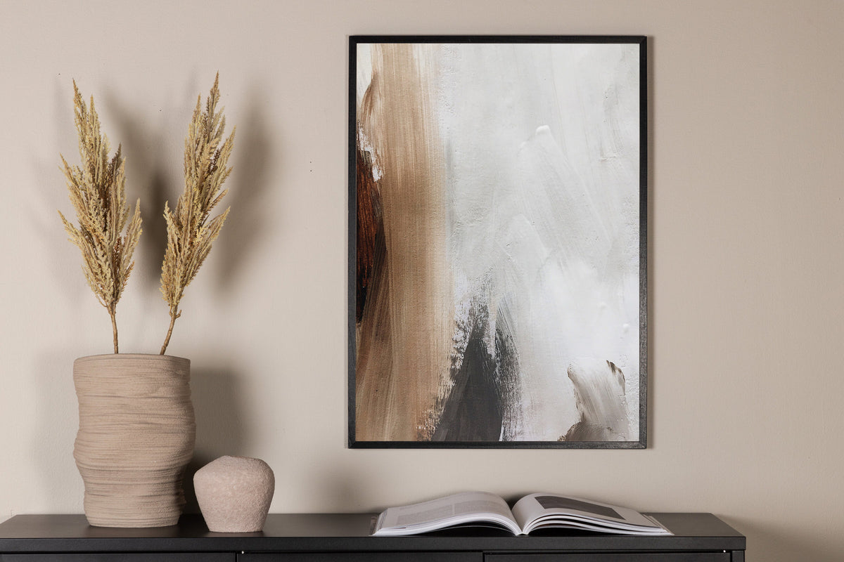 Calico Poster in Weiss präsentiert im Onlineshop von KAQTU Design AG. Bild ist von Venture Home