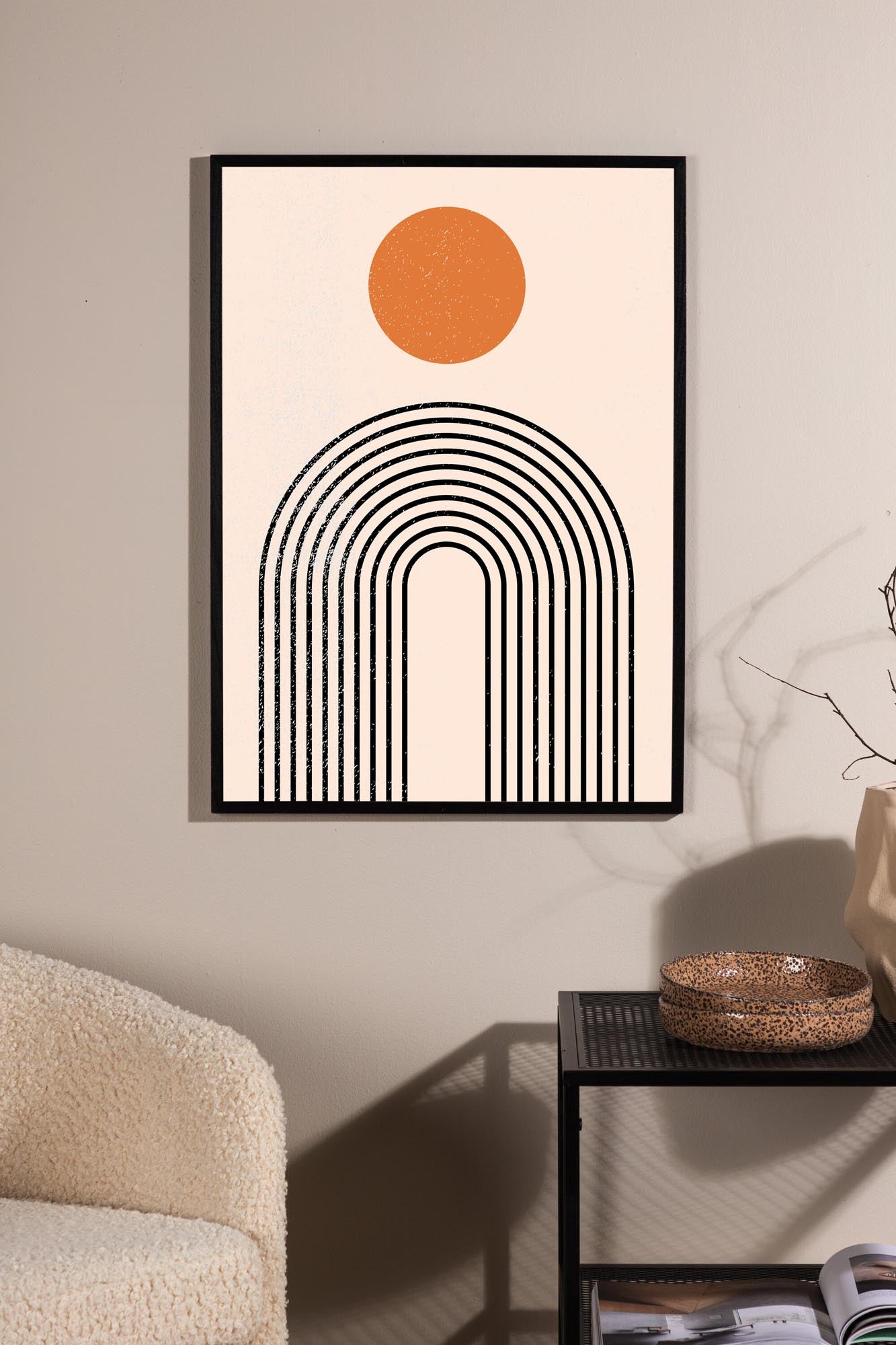 Verleihen Sie Ihrem Raum mit dem Tempel Poster von Venture Home einen Hauch von Eleganz und künstlerischem Flair. Ideal für jeden Einrichtungsstil!
