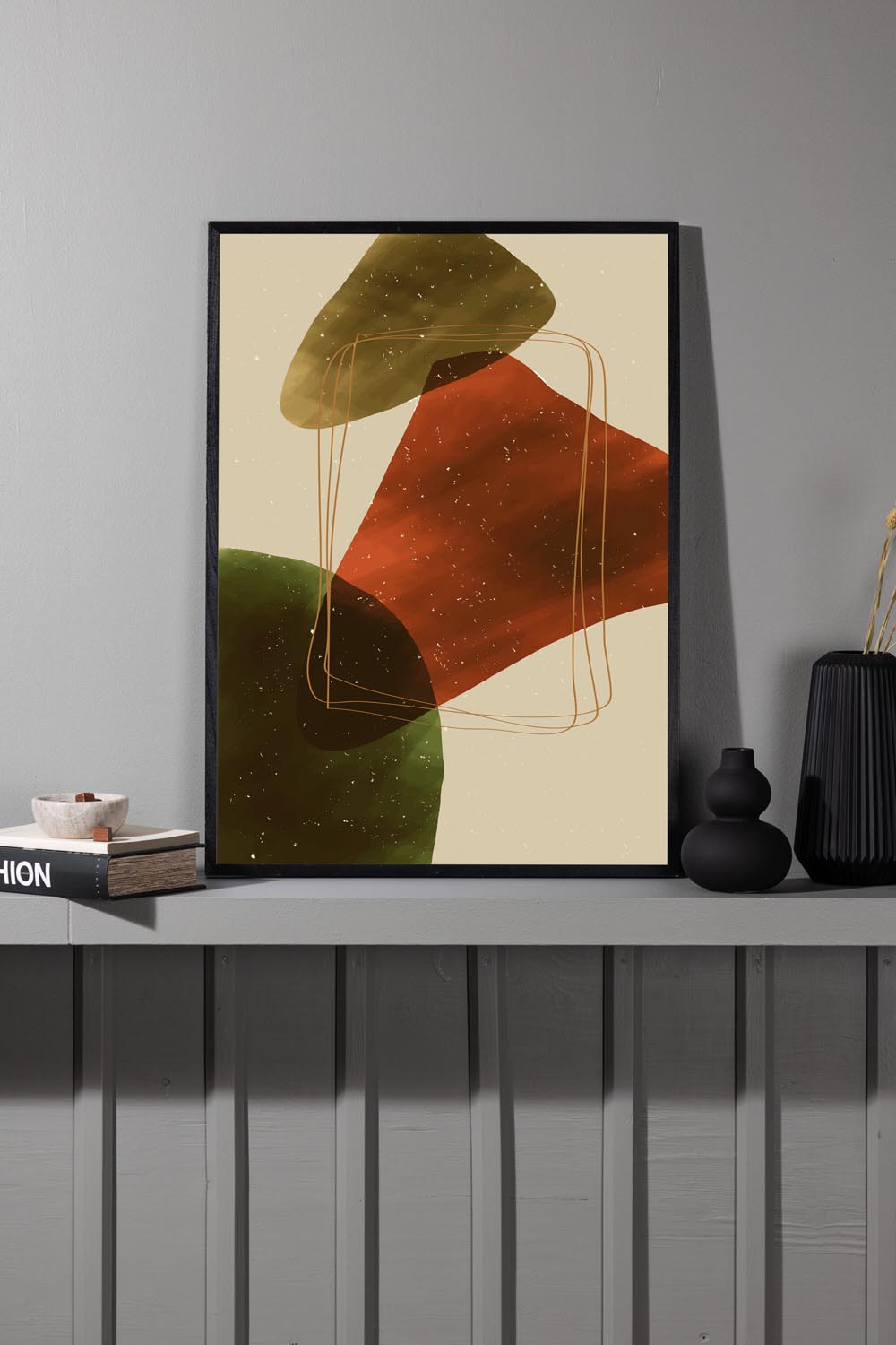 Canyon Poster in Beige präsentiert im Onlineshop von KAQTU Design AG. Bild ist von Venture Home