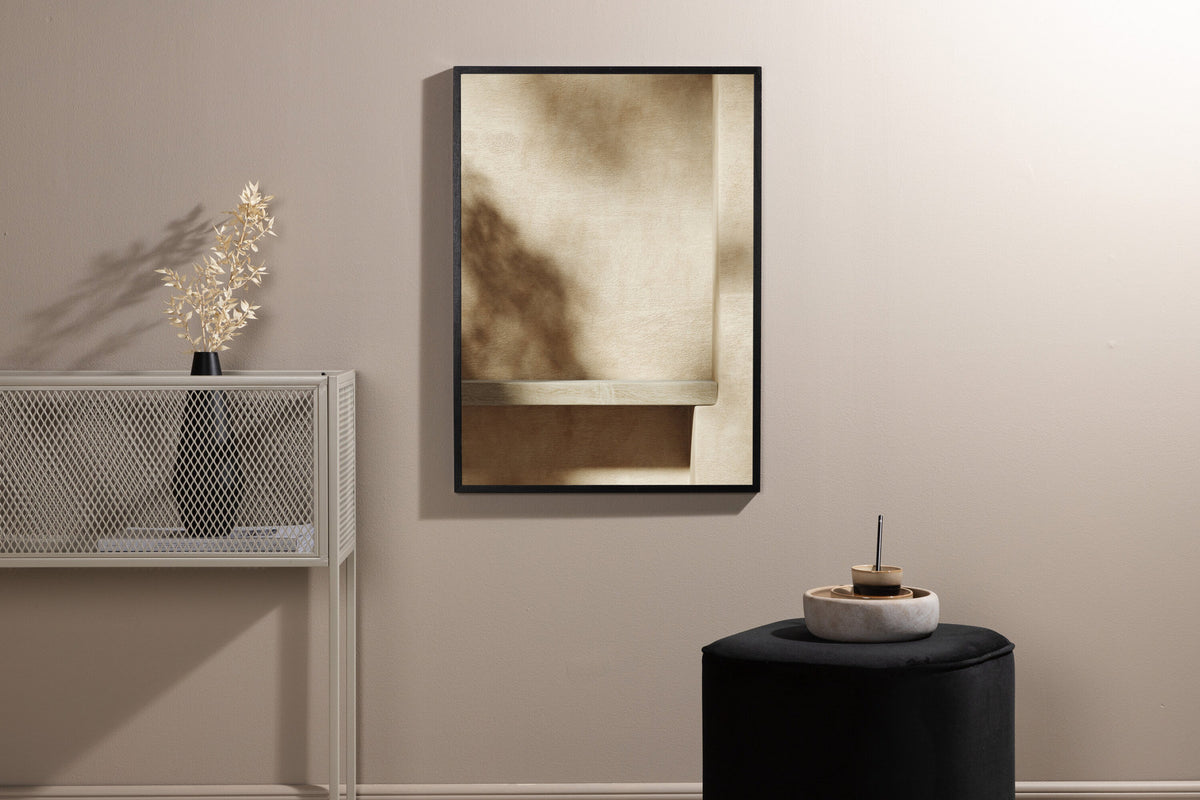 Beach Poster V1 in Beige präsentiert im Onlineshop von KAQTU Design AG. Bild ist von Venture Home
