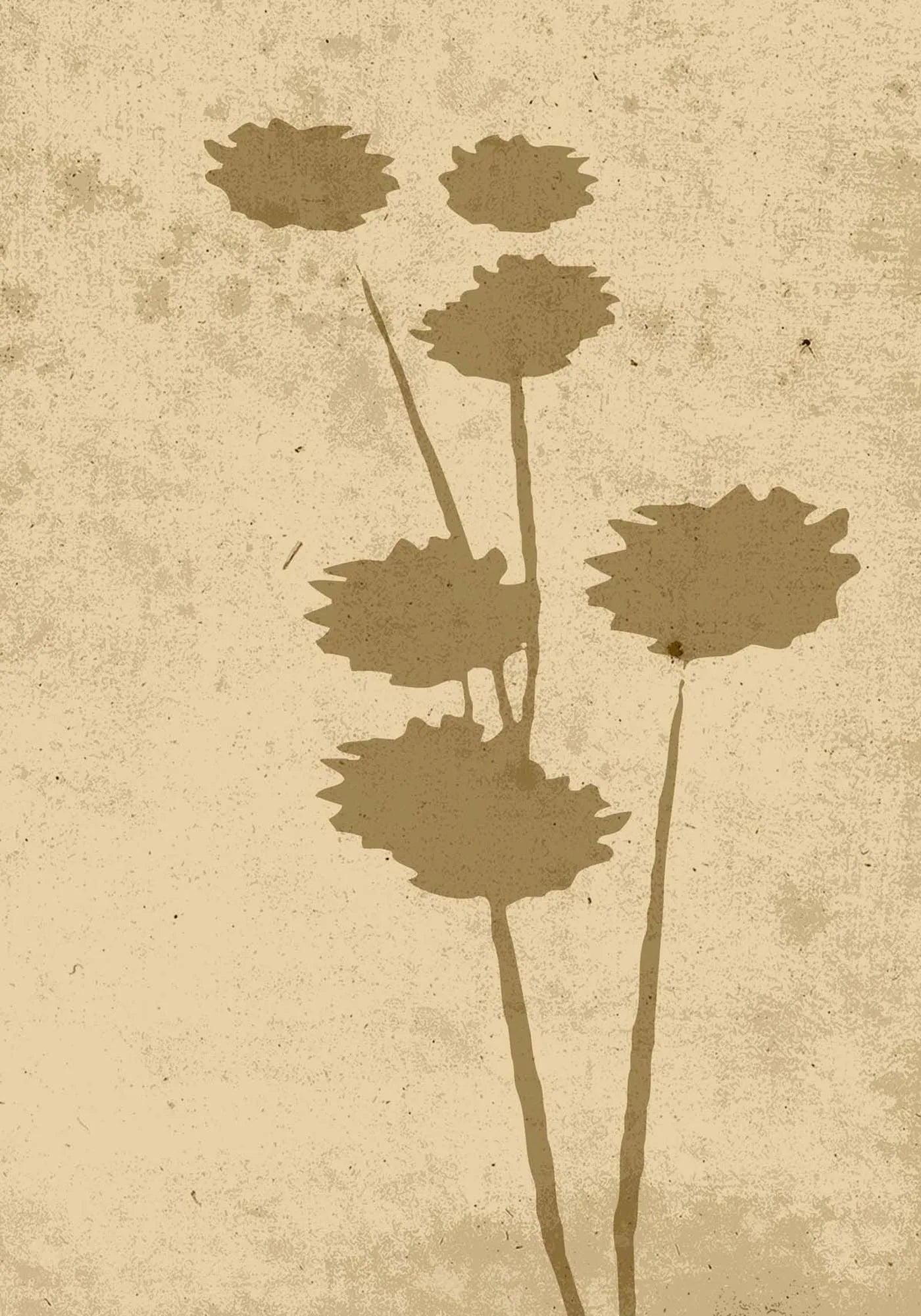 Elegantes Blumenposter von Venture Home für stilvolle Wohnräume.