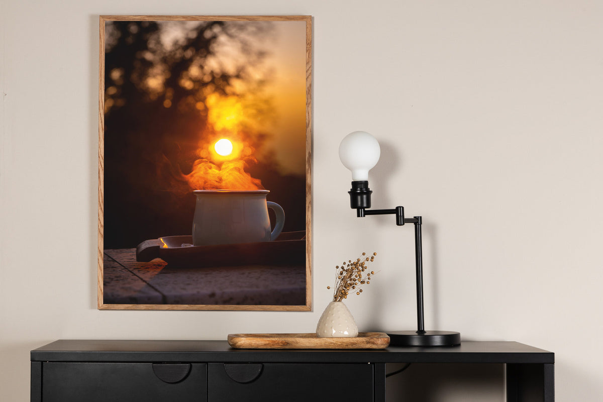 Morning Coffee Poster in Gelb präsentiert im Onlineshop von KAQTU Design AG. Bild ist von Venture Home