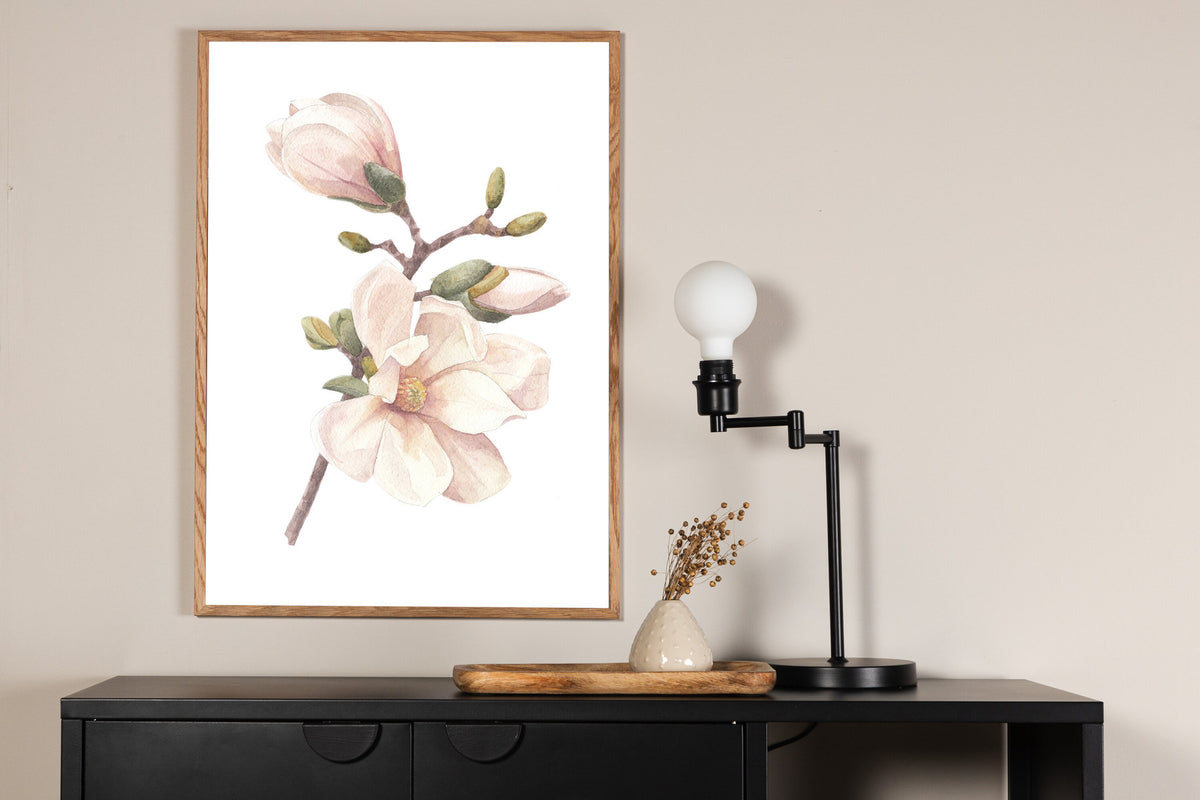 Hand made Poster in Rosa präsentiert im Onlineshop von KAQTU Design AG. Bild ist von Venture Home
