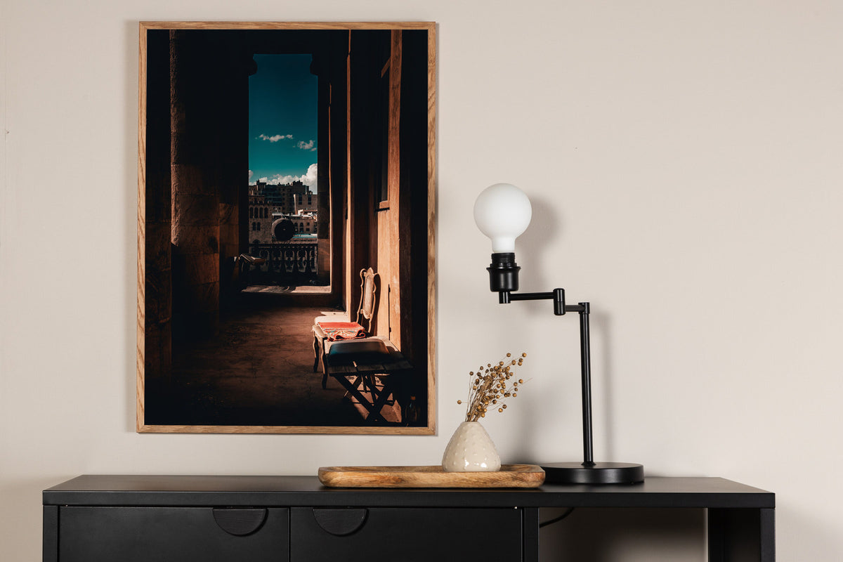 Tunnel Vision Poster in Braun präsentiert im Onlineshop von KAQTU Design AG. Bild ist von Venture Home