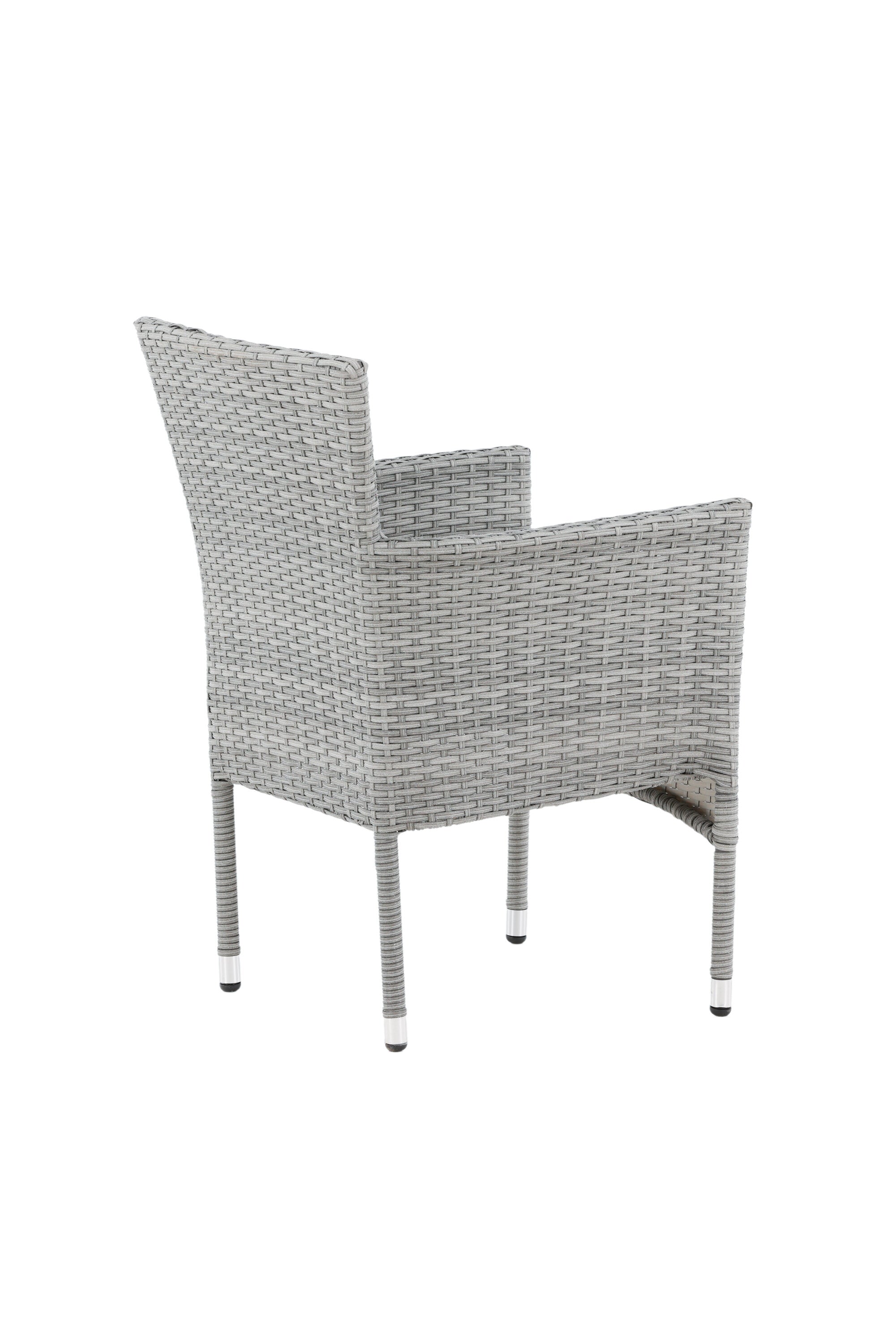 Malina Gartenstuhl in Grau präsentiert im Onlineshop von KAQTU Design AG. Gartenstuhl mit Armlehnen ist von Venture Home