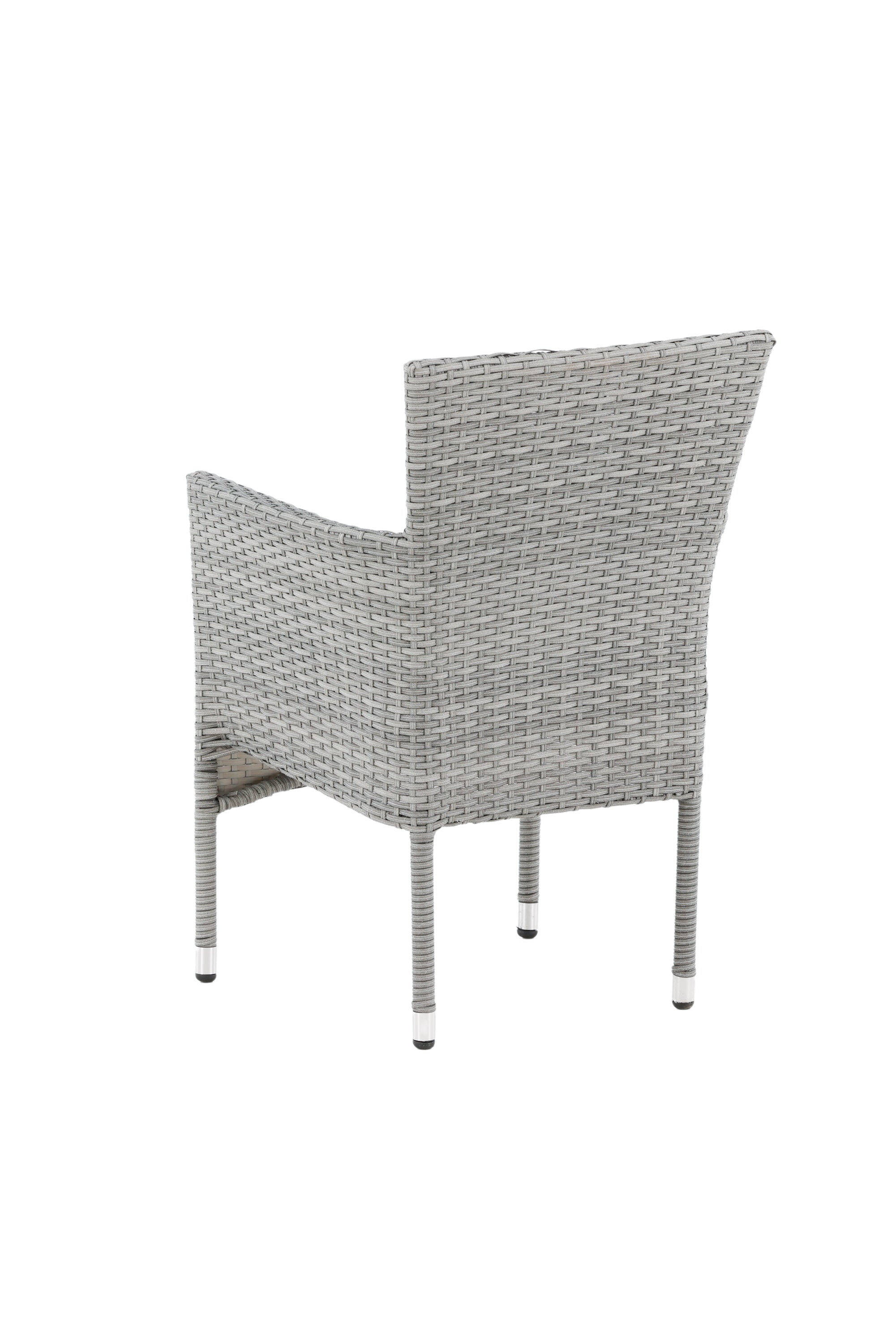 Malina Gartenstuhl in Grau präsentiert im Onlineshop von KAQTU Design AG. Gartenstuhl mit Armlehnen ist von Venture Home