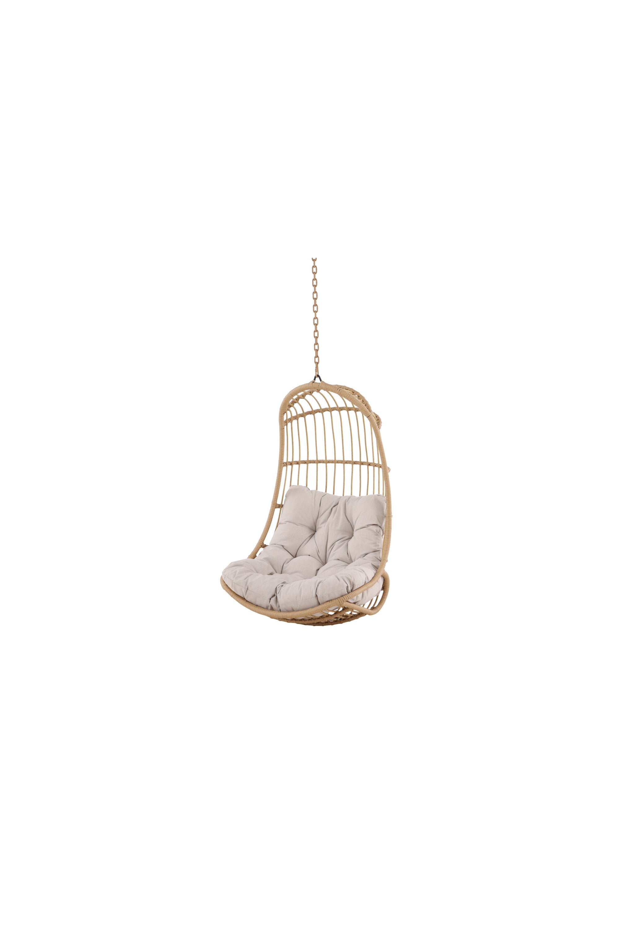 Pulau Hängesessel in Natur präsentiert im Onlineshop von KAQTU Design AG. Hängestuhl ist von Venture Home