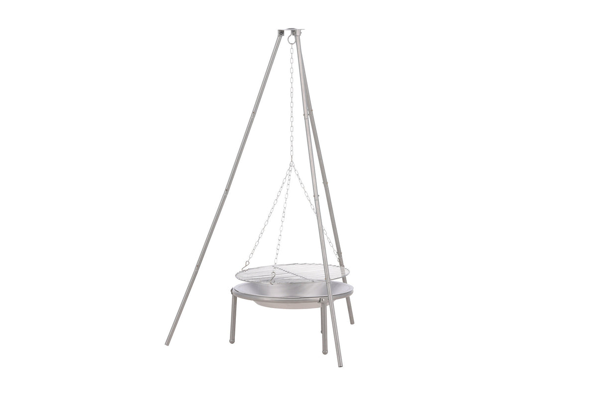 Ukunda Feuerpit in Silber präsentiert im Onlineshop von KAQTU Design AG. Feuerschale ist von Venture Home