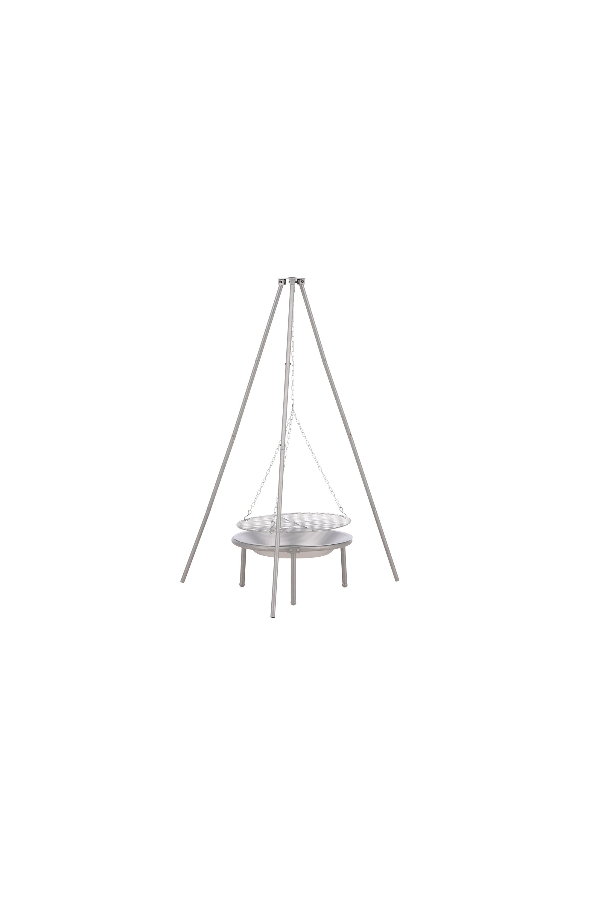 Ukunda Feuerpit in Silber präsentiert im Onlineshop von KAQTU Design AG. Feuerschale ist von Venture Home
